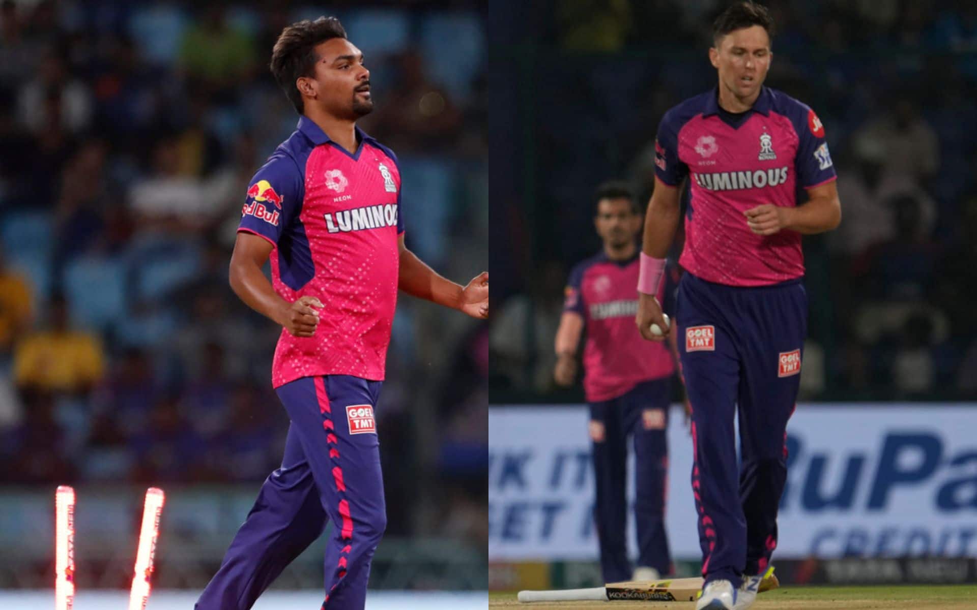 Sandeep Sharma and Trent Boult will be key to RR's success in the match [AP Photos]