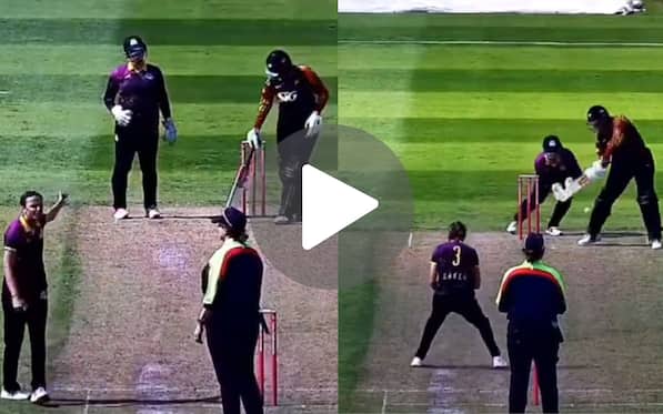 [Watch] Bowler Reacts With 'Heated Lecture' After Umpire's Disastrous Wide Call