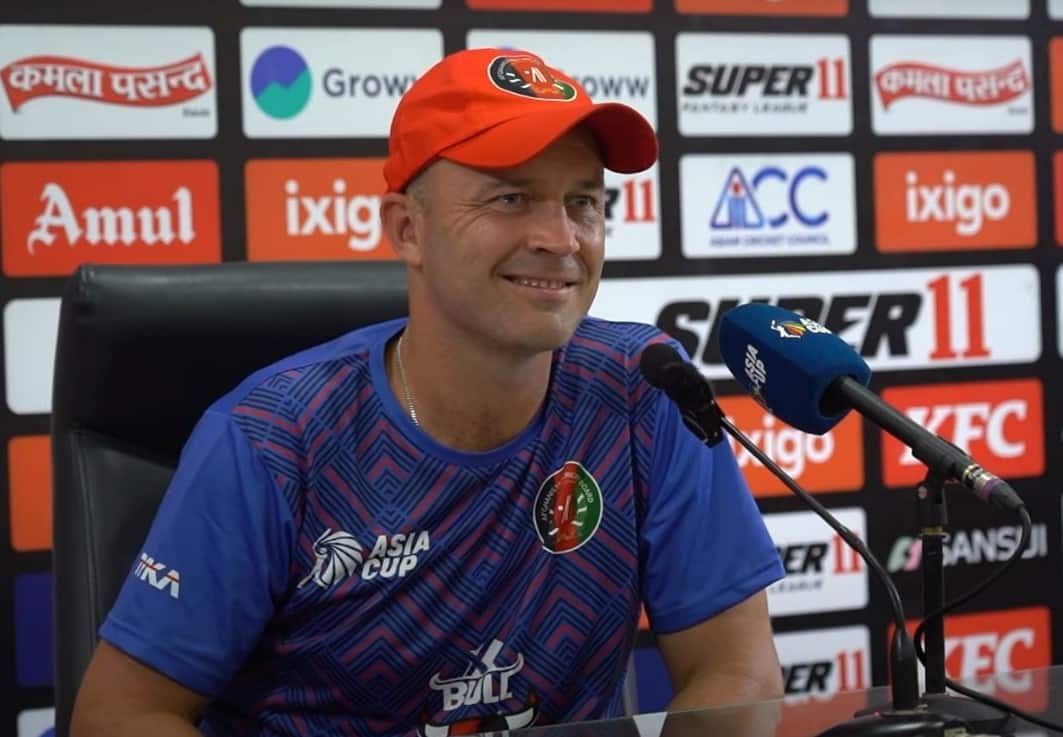 Jonathan Trott is the current head coach of the Afghanistan cricket team (Twitter)