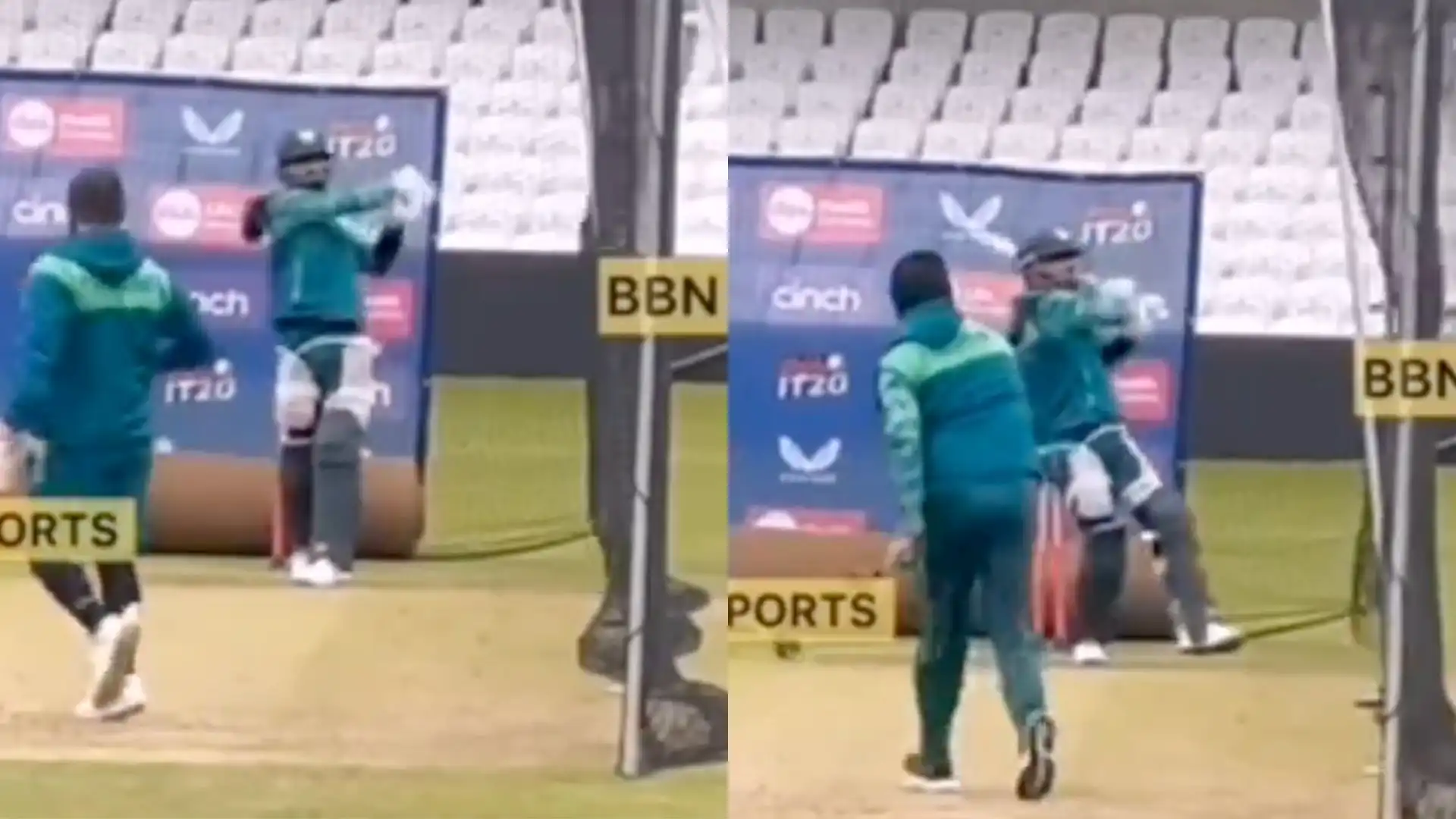 Babar Azam in the nets [X.com]