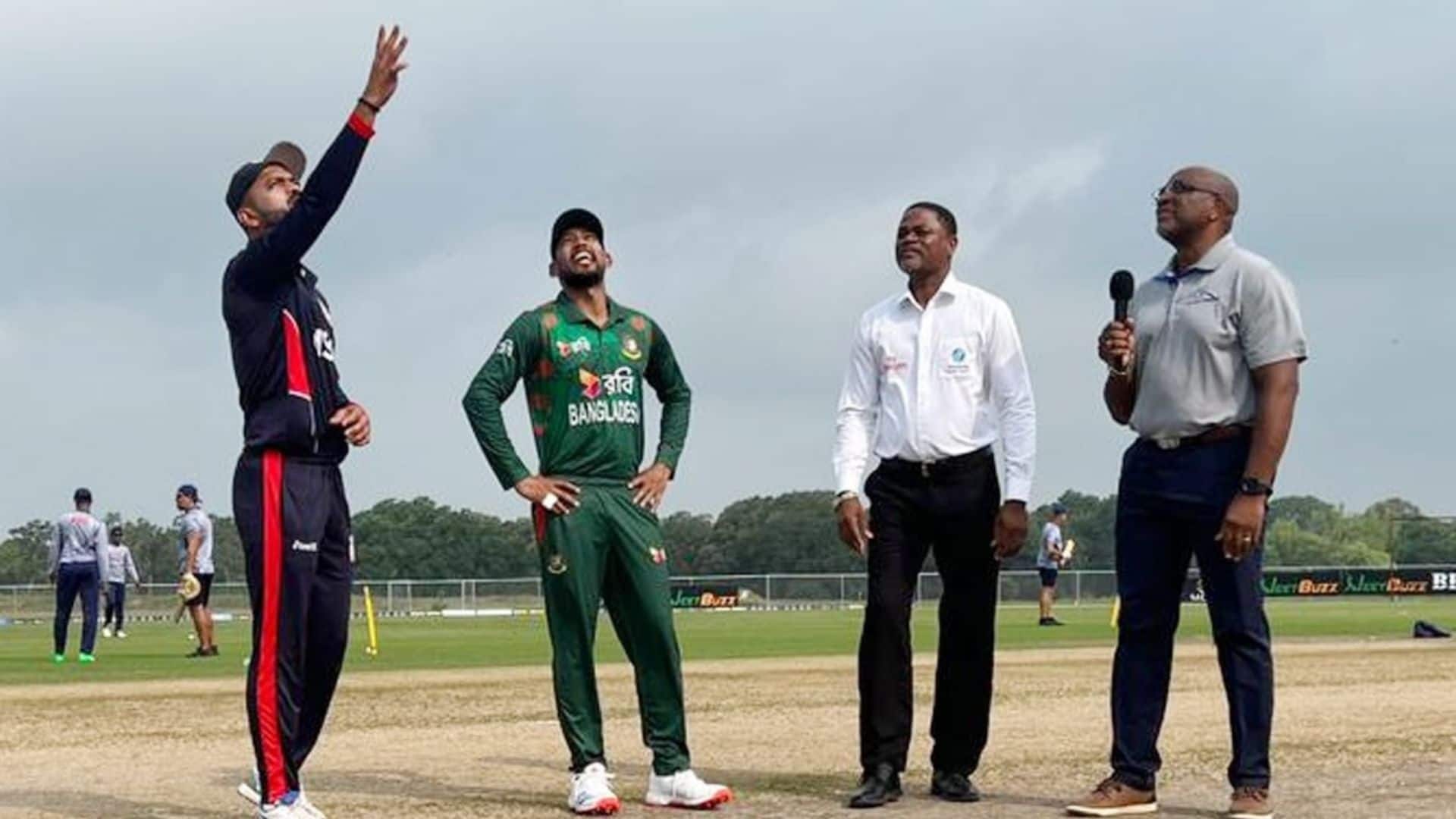 Bangladesh lost the first T20I vs USA [X.com]