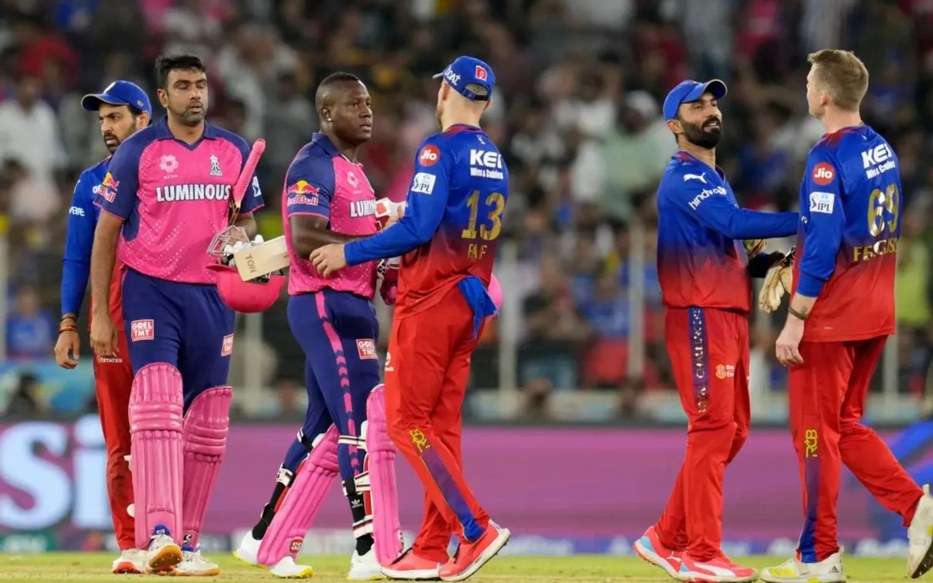 RR defeated RCB by 4 wickets (AP Photo)