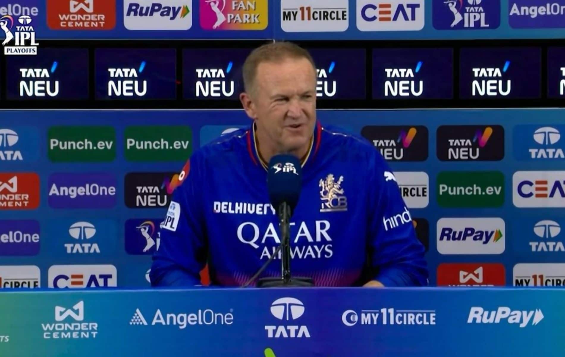 Andy Flower addresses media after RCB's exit from IPL (X)
