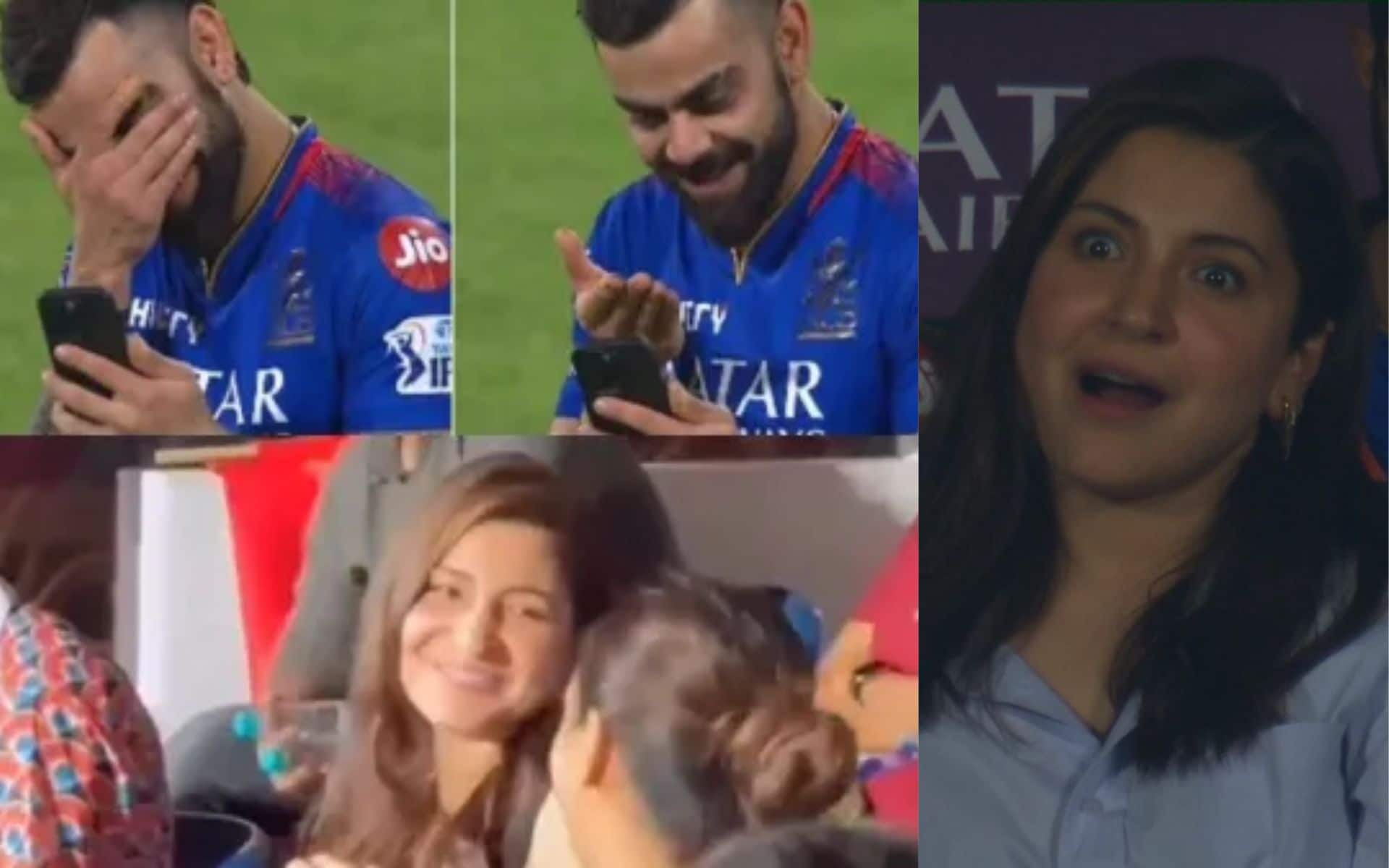 All Cute-Romantic Moments Involving Virat Kohli, Anushka Sharma From IPL 2024