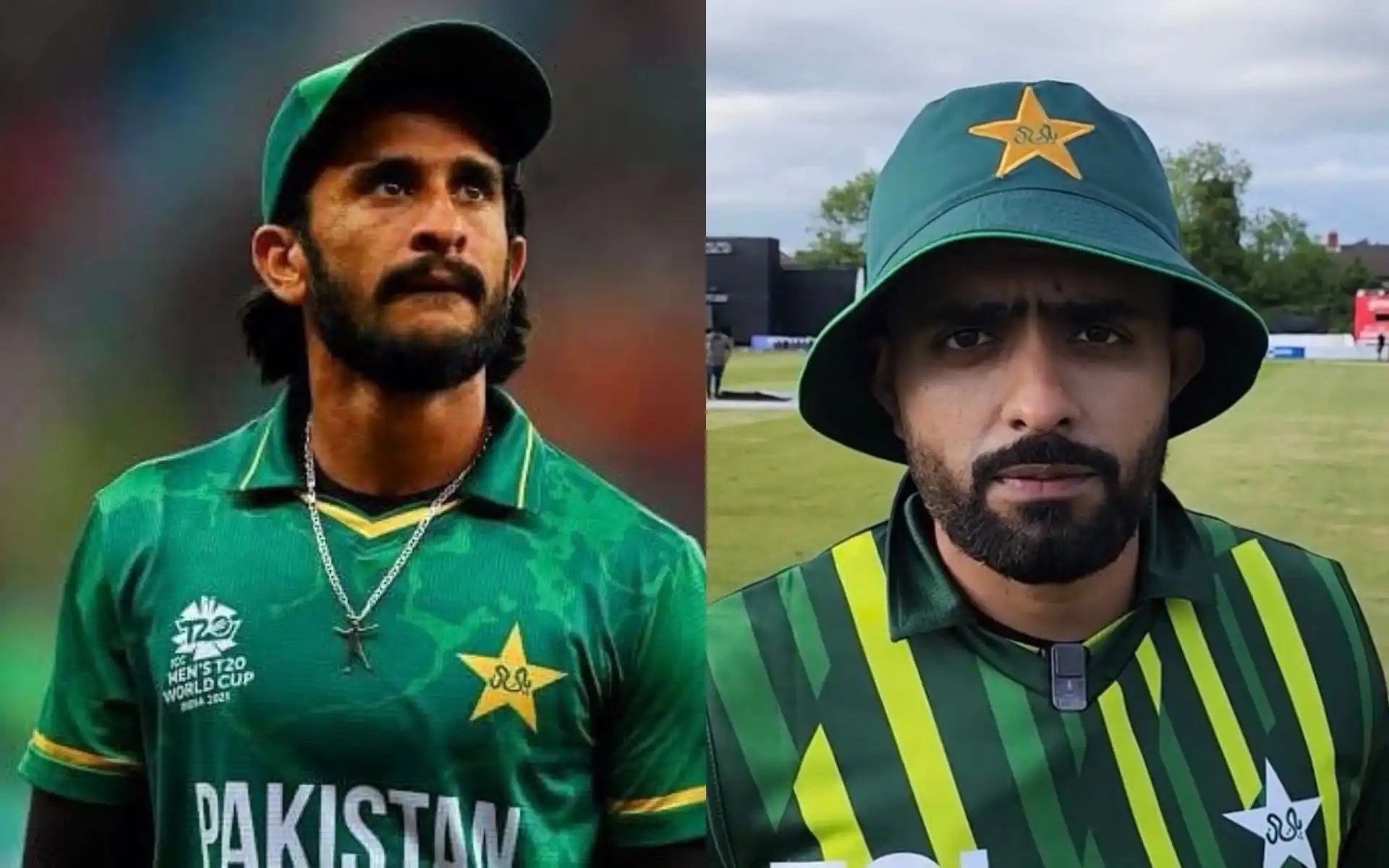 Babar Azam and Hasan Ali (X.com)
