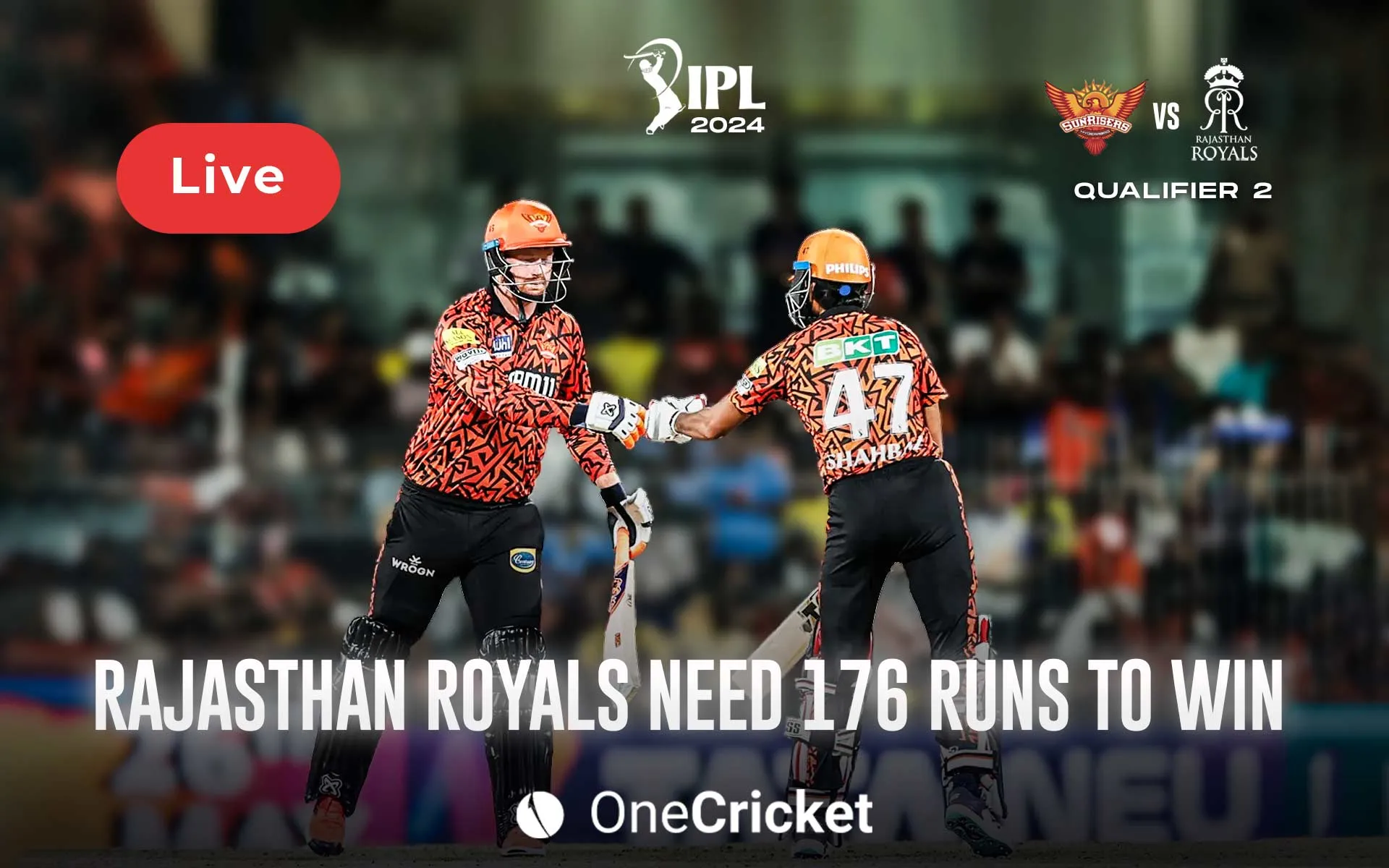 IPL 2024, SRH Vs RR Live Score: Match Updates, Highlights & Live Streaming