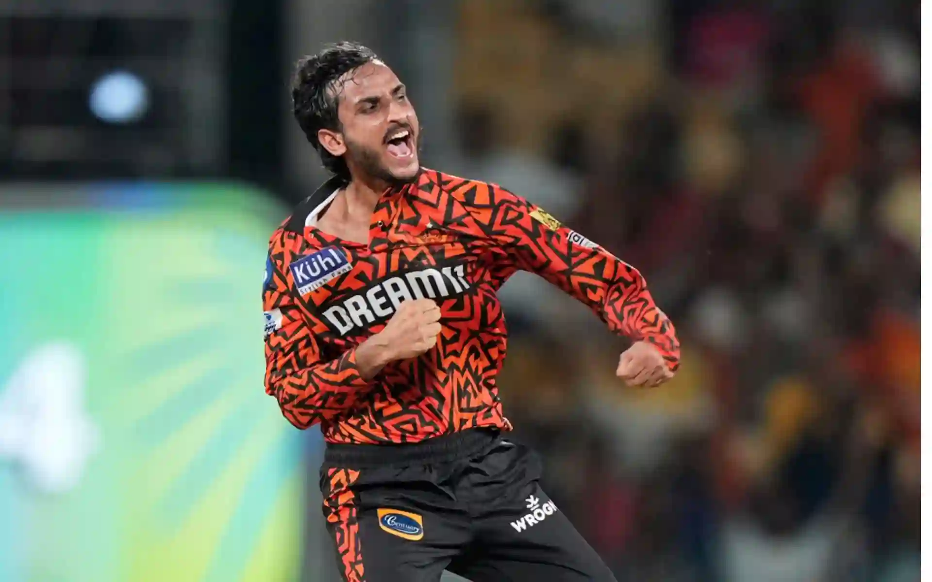 Shahbaz Ahmed against Rajasthan Royals (AP Photos)