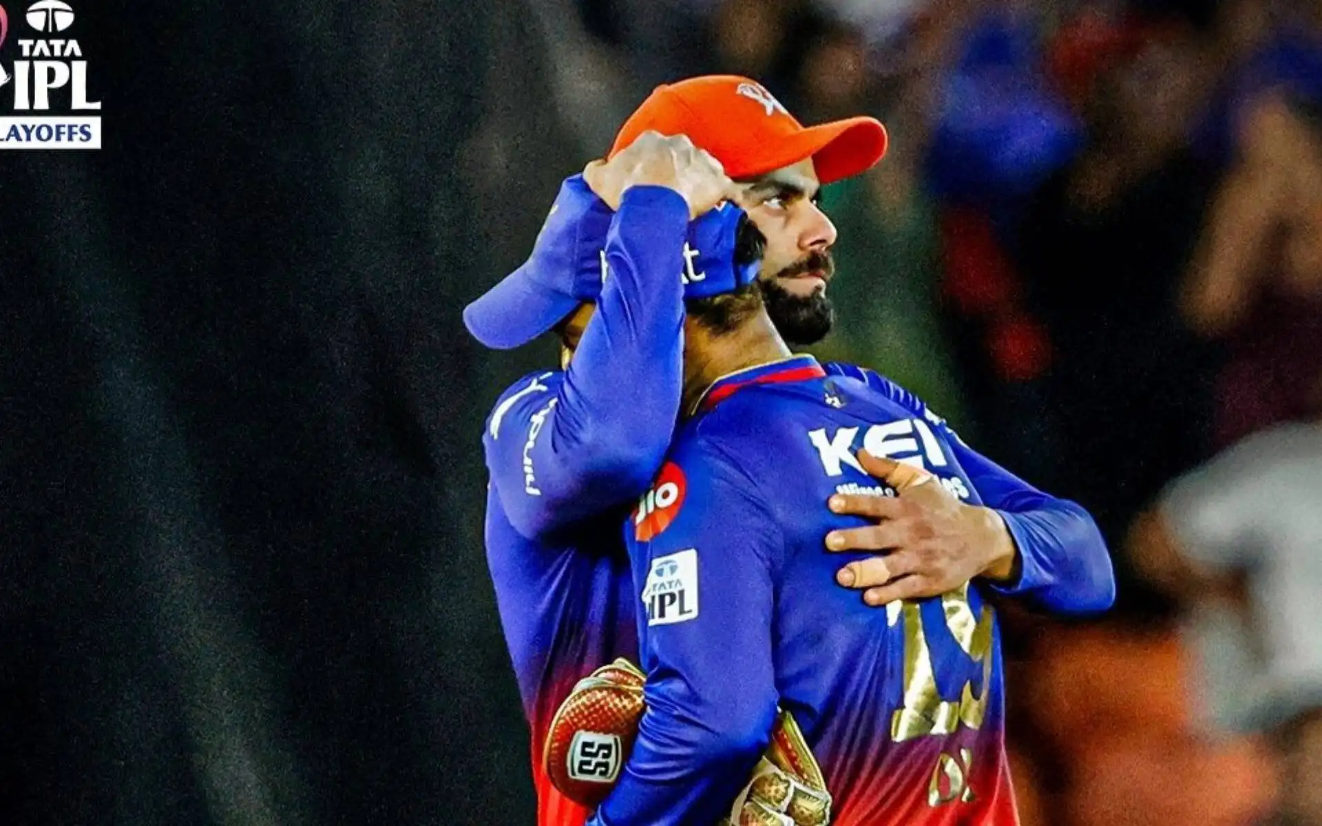 Dinesh Karthik and Virat Kohli during IPL 2024 [x.com]