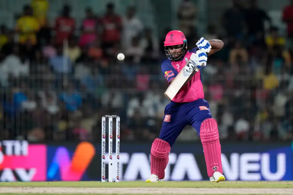 RR's Sanju Samson (AP Photo)
