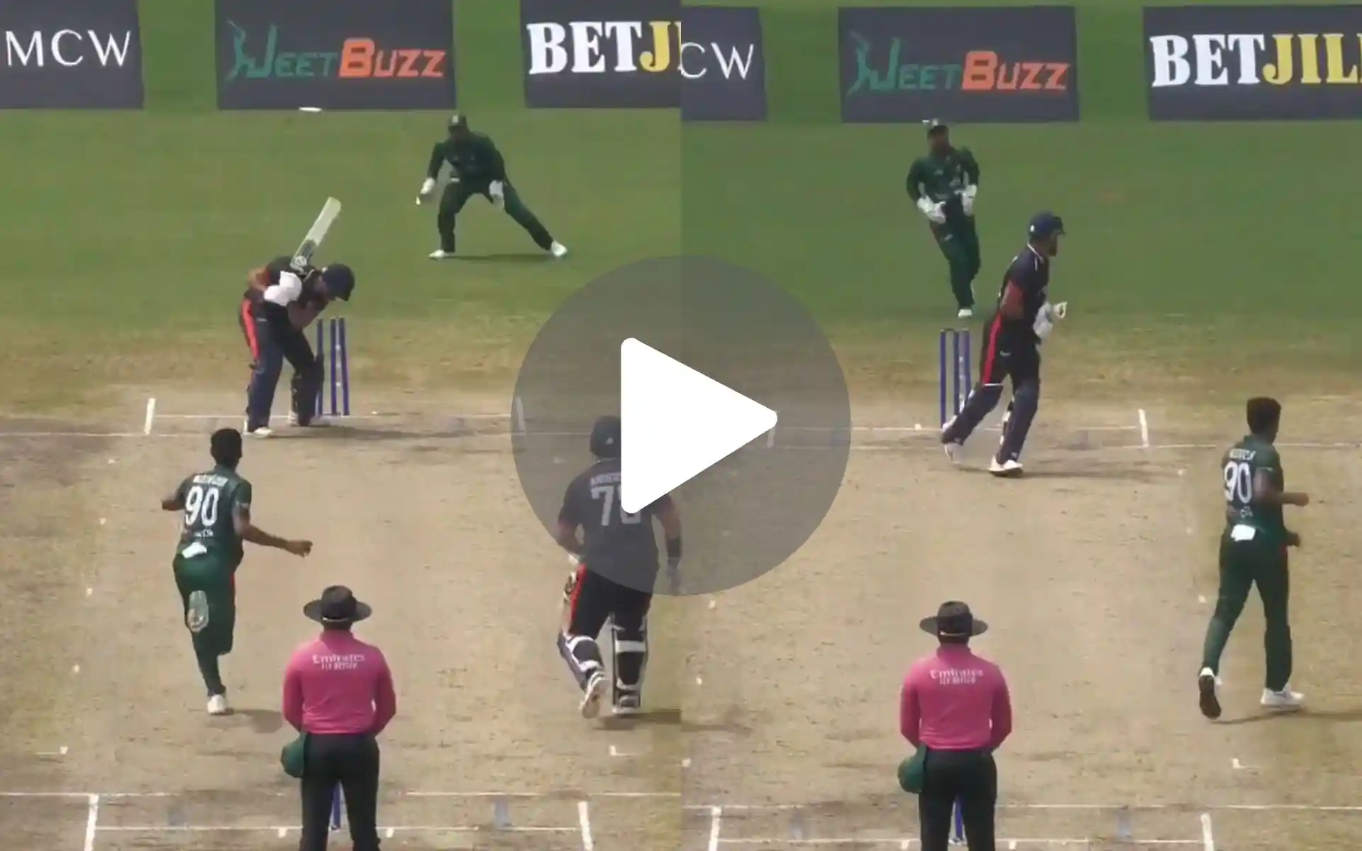 [Watch] CSK Star Mustafizur Rahman 'Rips Apart' USA With A Phenomenal 6 ...