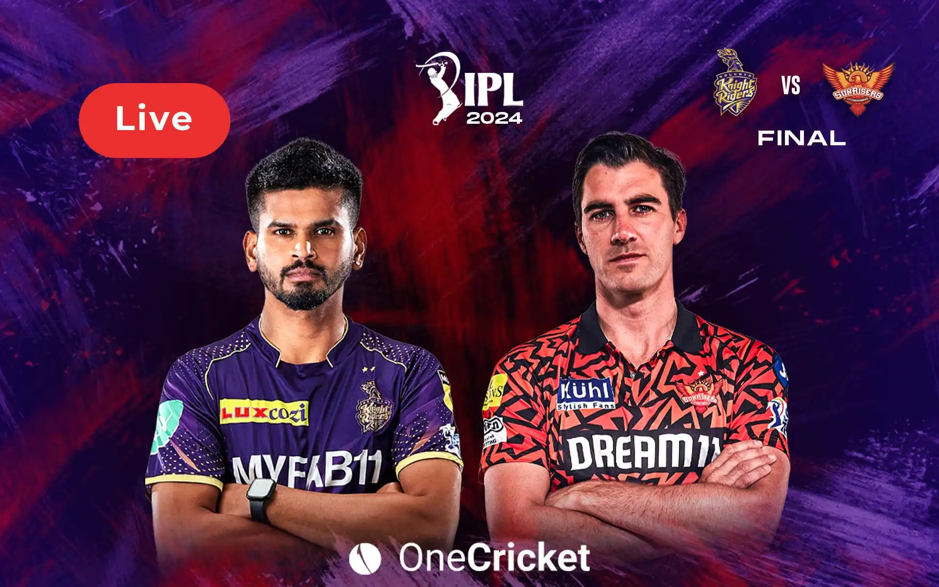 IPL 2024 Final, KKR Vs SRH Live Score: Match Updates, Highlights & Live Streaming