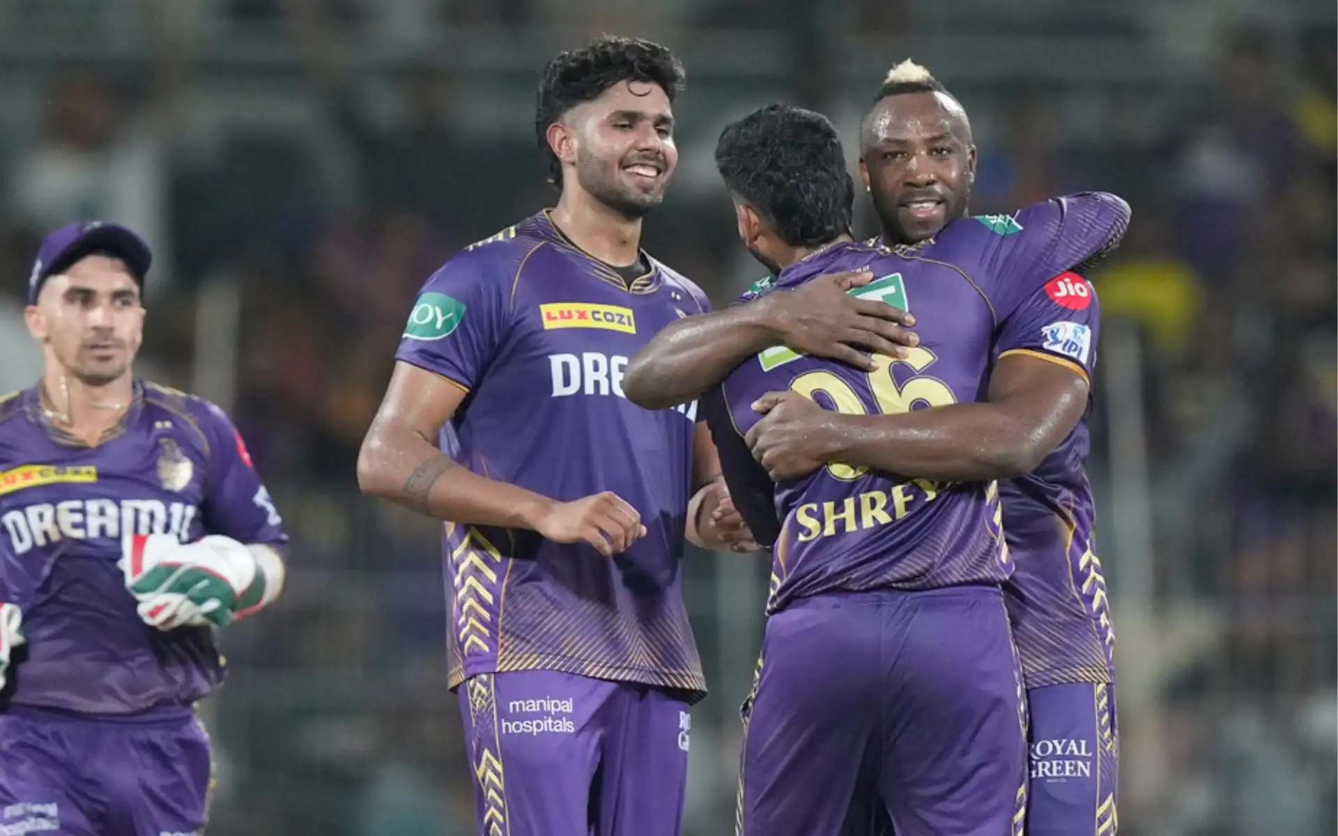 Andre Russell strikes [AP]