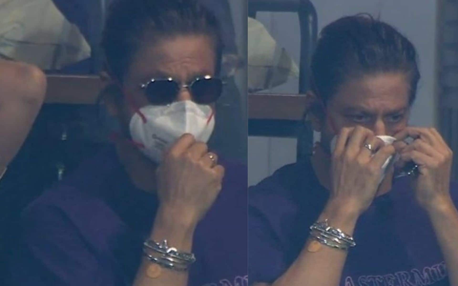 Why Is Shahrukh Khan Wearing Mask During KKR Vs SRH IPL 2024 Final?
