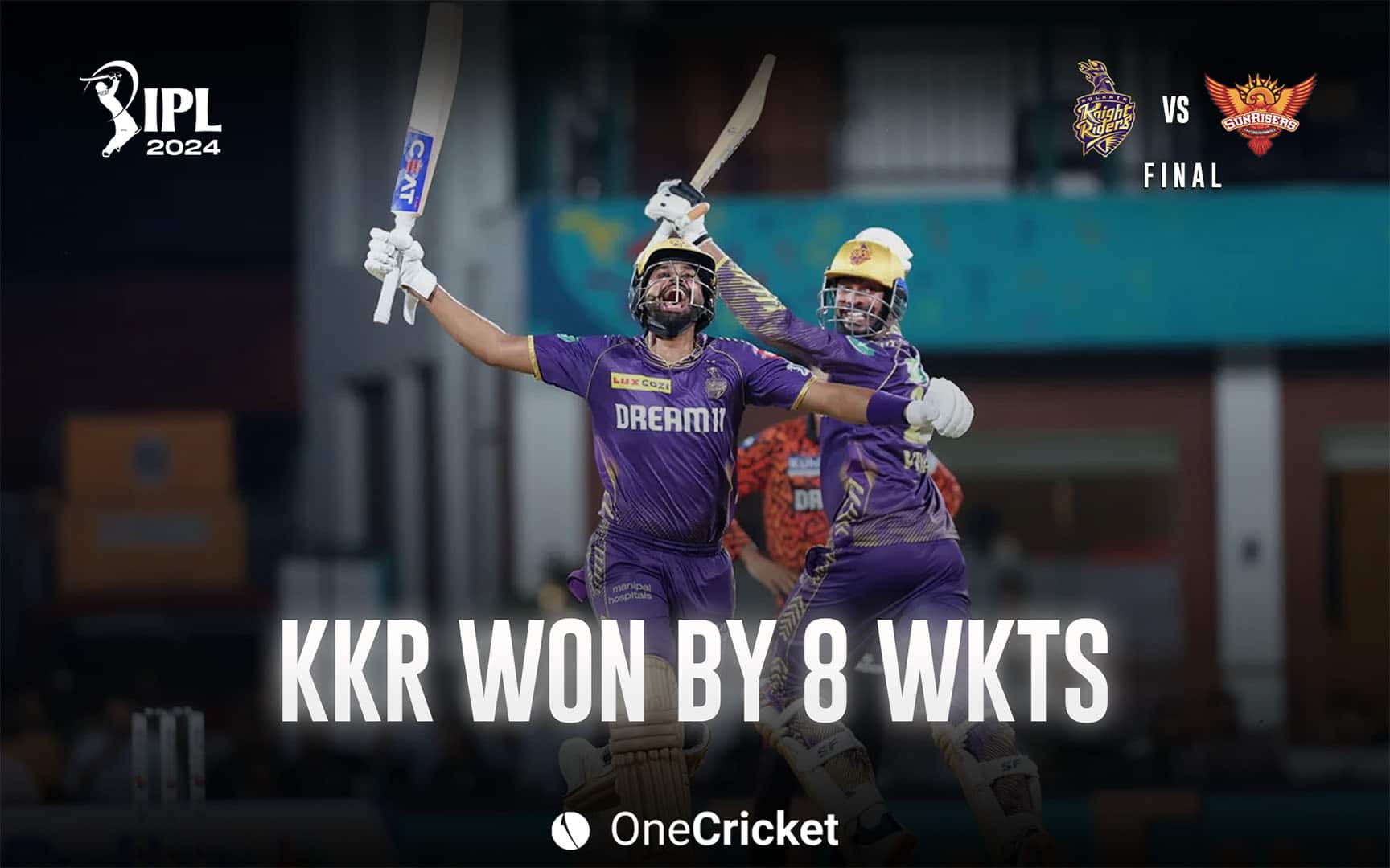 KKR win their third IPL title after 10 years [OneCricket]