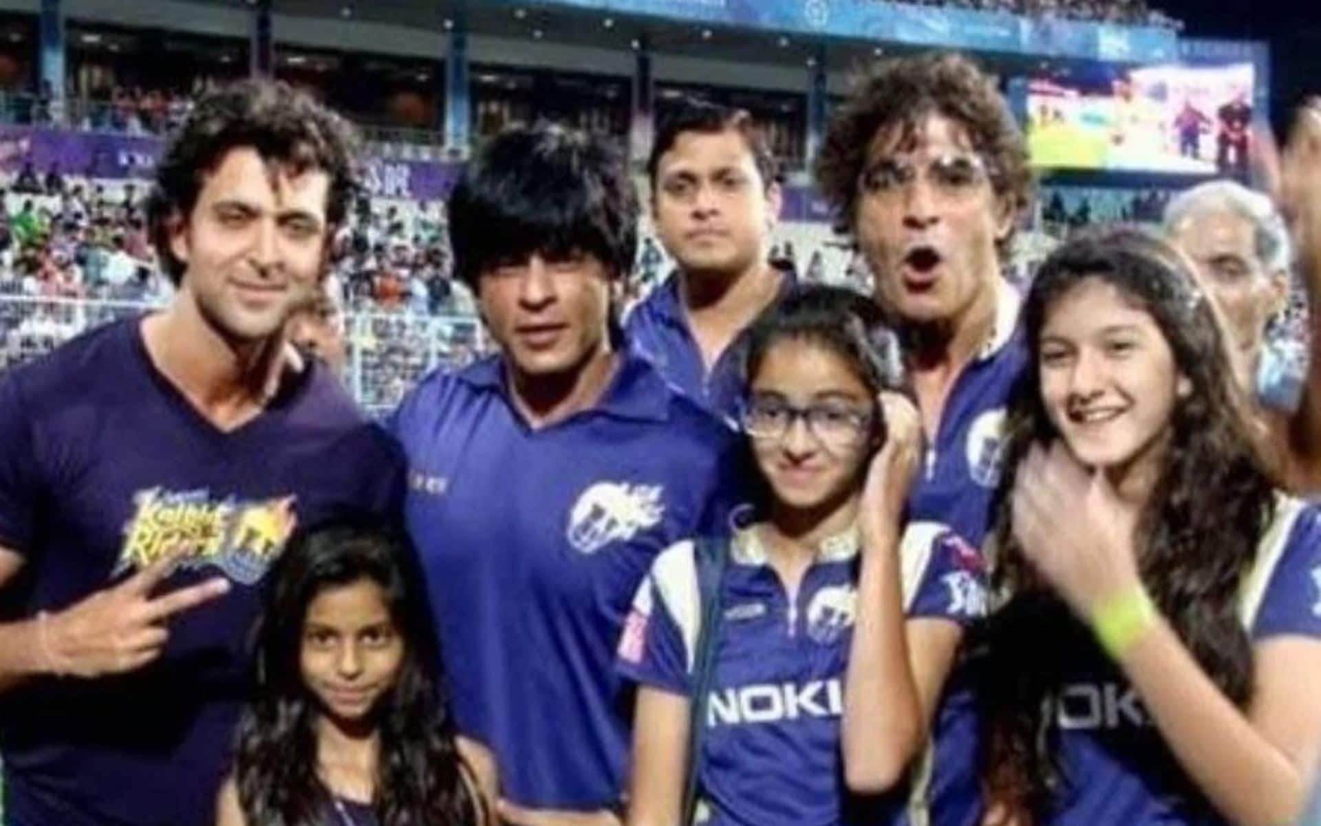 SRK, Hrithik, Chunkey Pandey after IPL 2012 final (x.com)