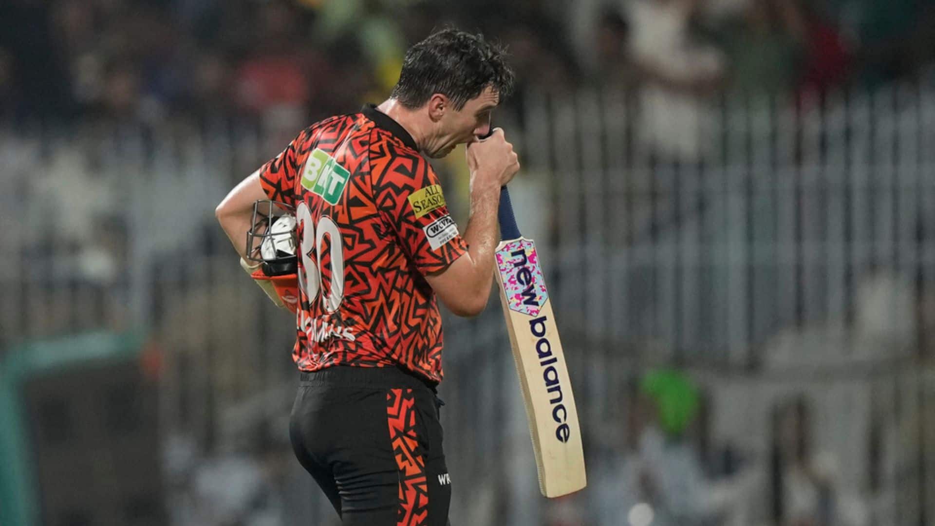 Cummins was disappointed following IPL final loss [AP]