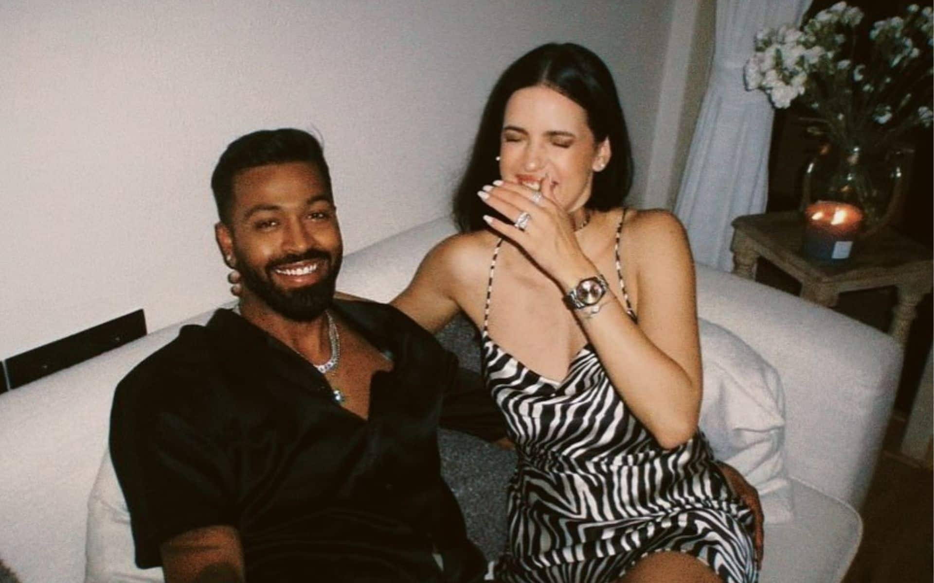 Hardik Pandya and Natasa Stankovic met at Hardik's birthday in 2018 [X.com]