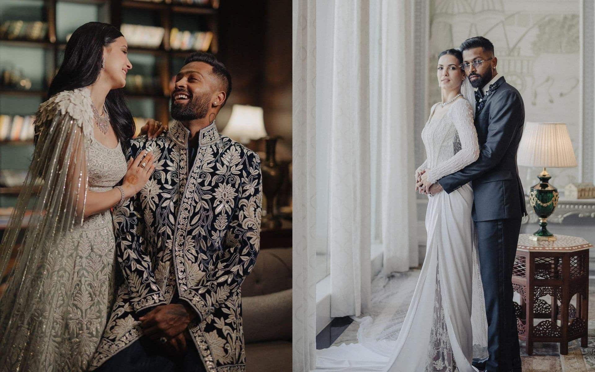 Hardik Pandya and Natasa Stankovic renewed their vows in 2023. 