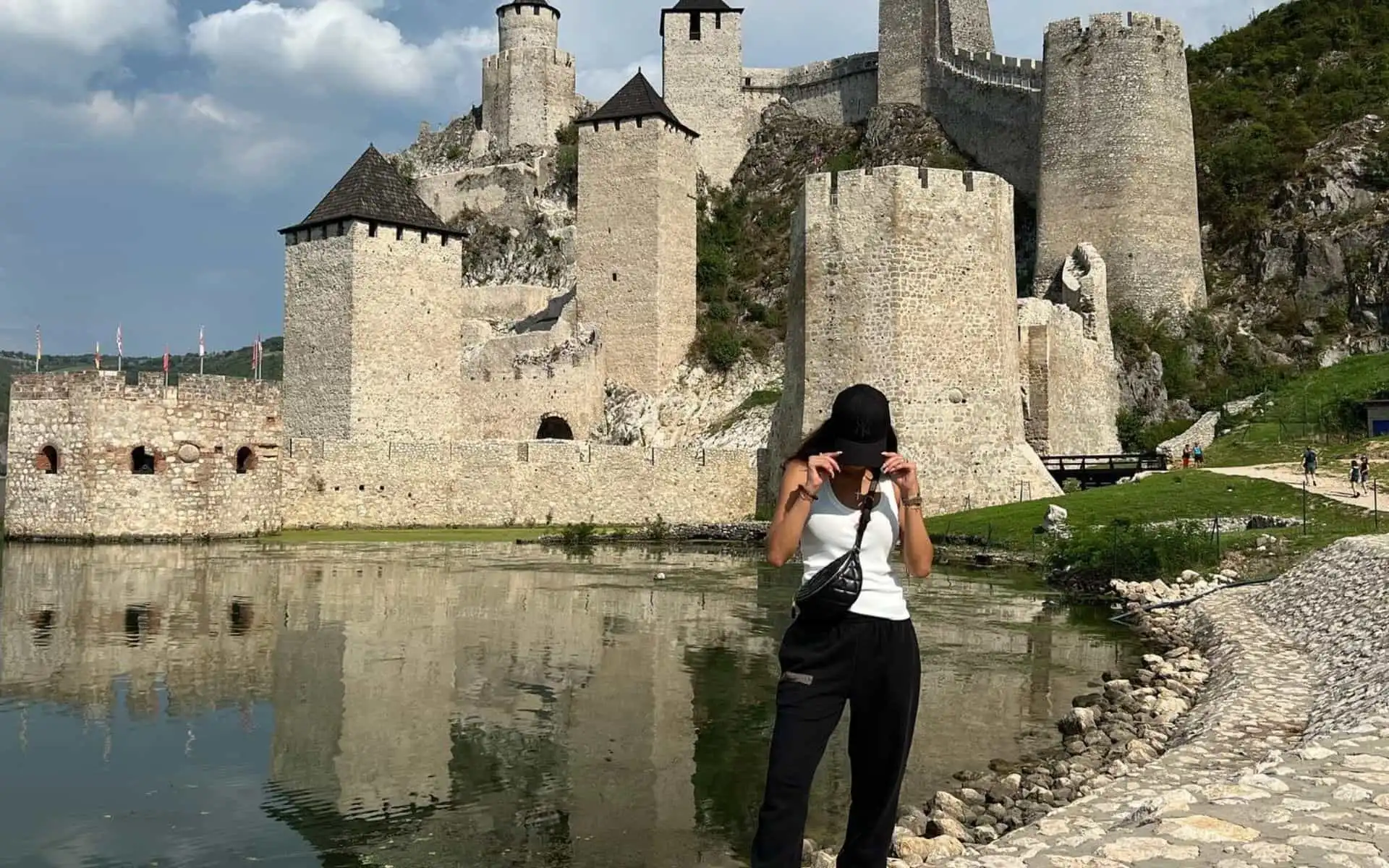 Natasa Stankovic in her hometown [X.com]