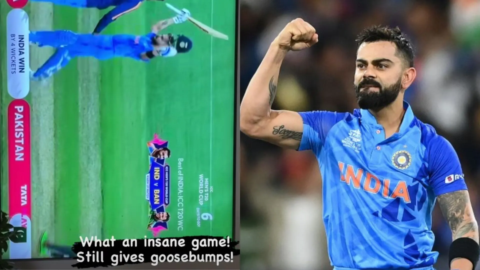Devisha re-lived Kohli's iconic knock vs PAK [X.com]
