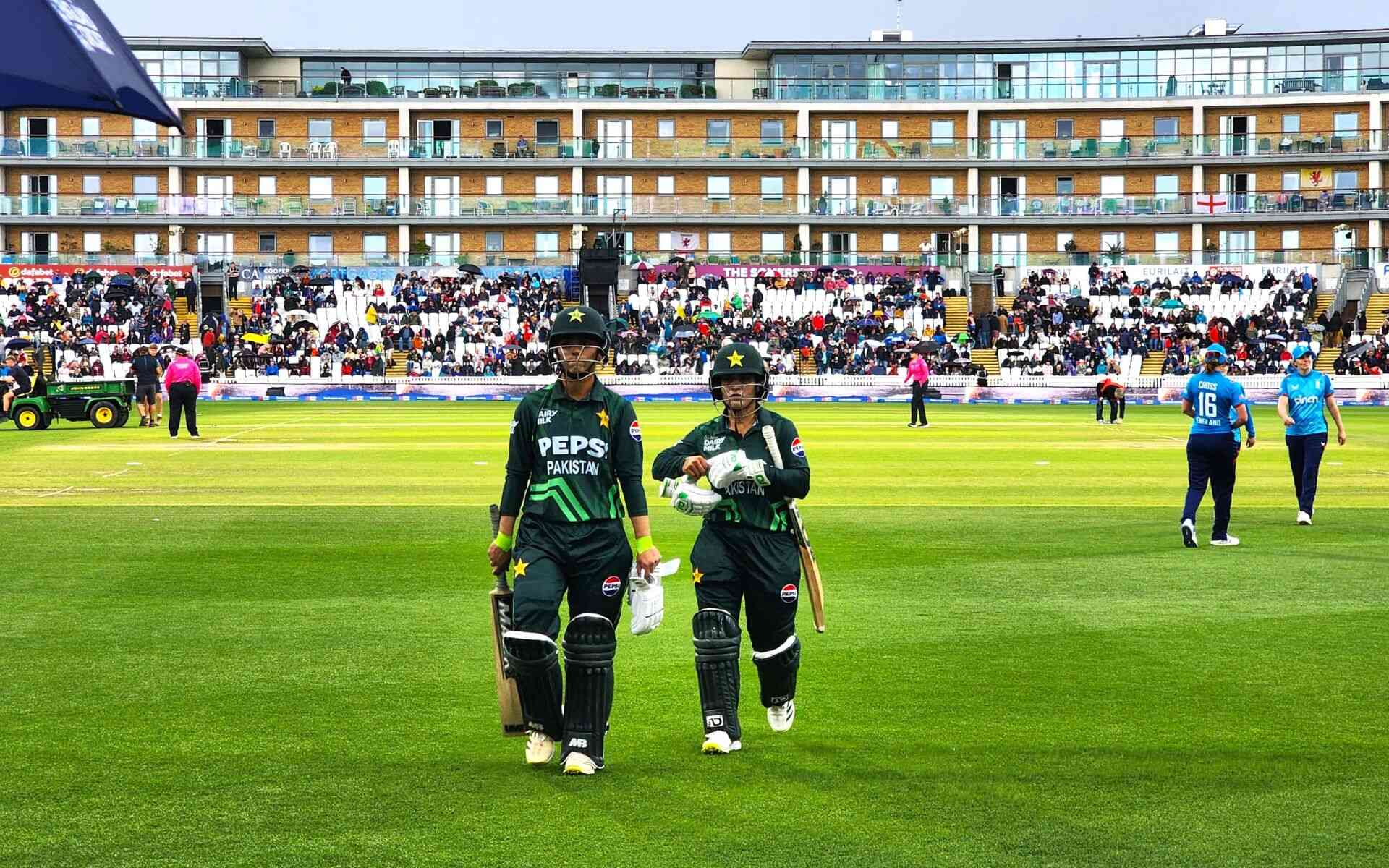 Pakistan openers during 2nd ODI (x.com)