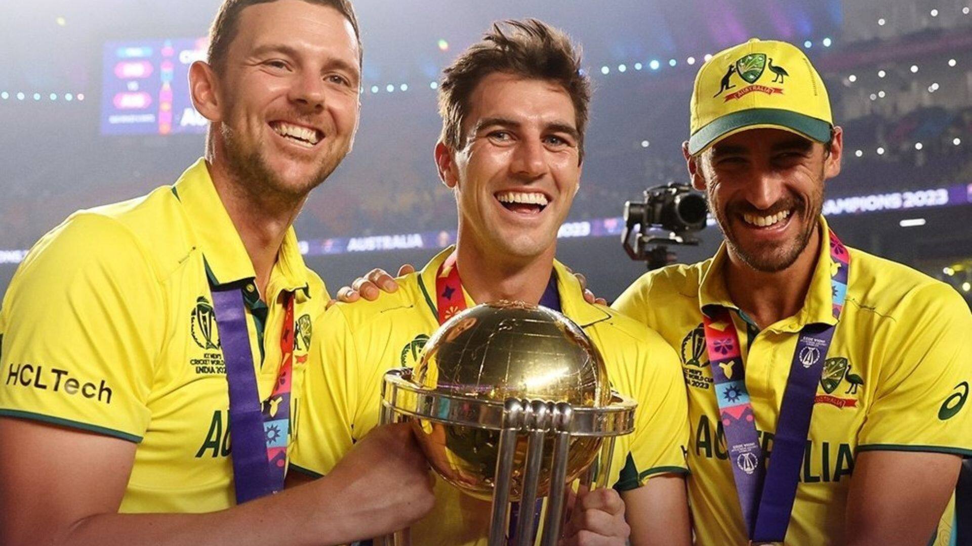 Australia lifted the 2023 World Cup [X.com]