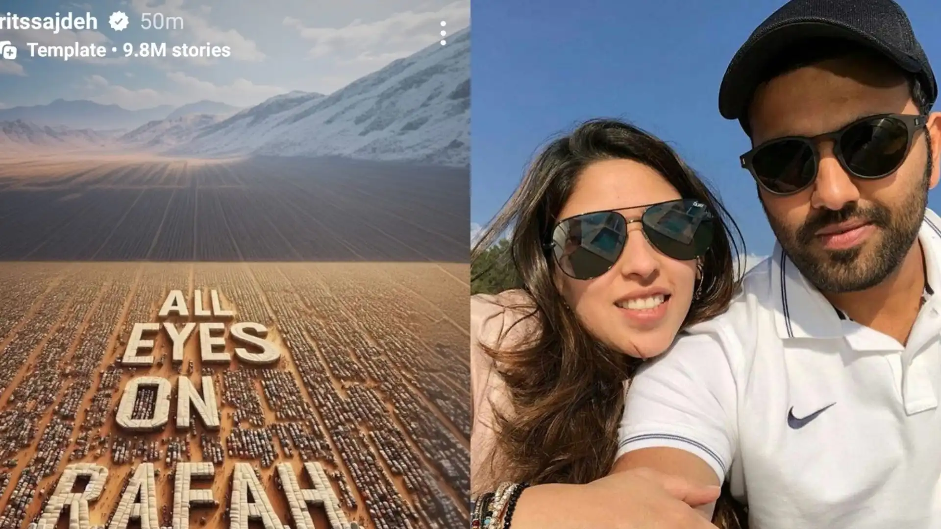 Ritika's post on Rafah [X.com]