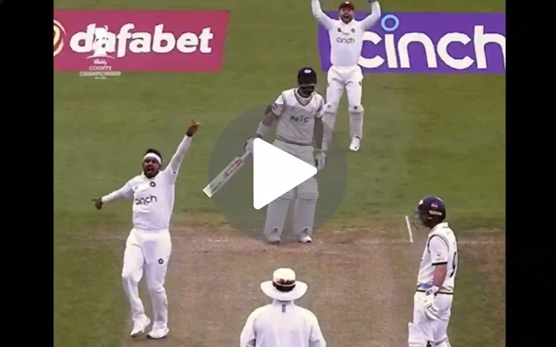 [Watch] Shan Masood Vs Siddarth Kaul: PAK Batter Takes IND Quick To Cleaners In County Cricket