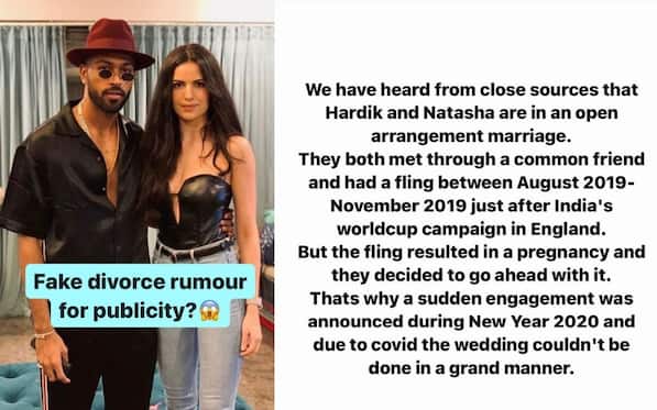 Hardik Pandya, Natasa Ready For Open Marriage? Viral Post Claims False Divorce Reports