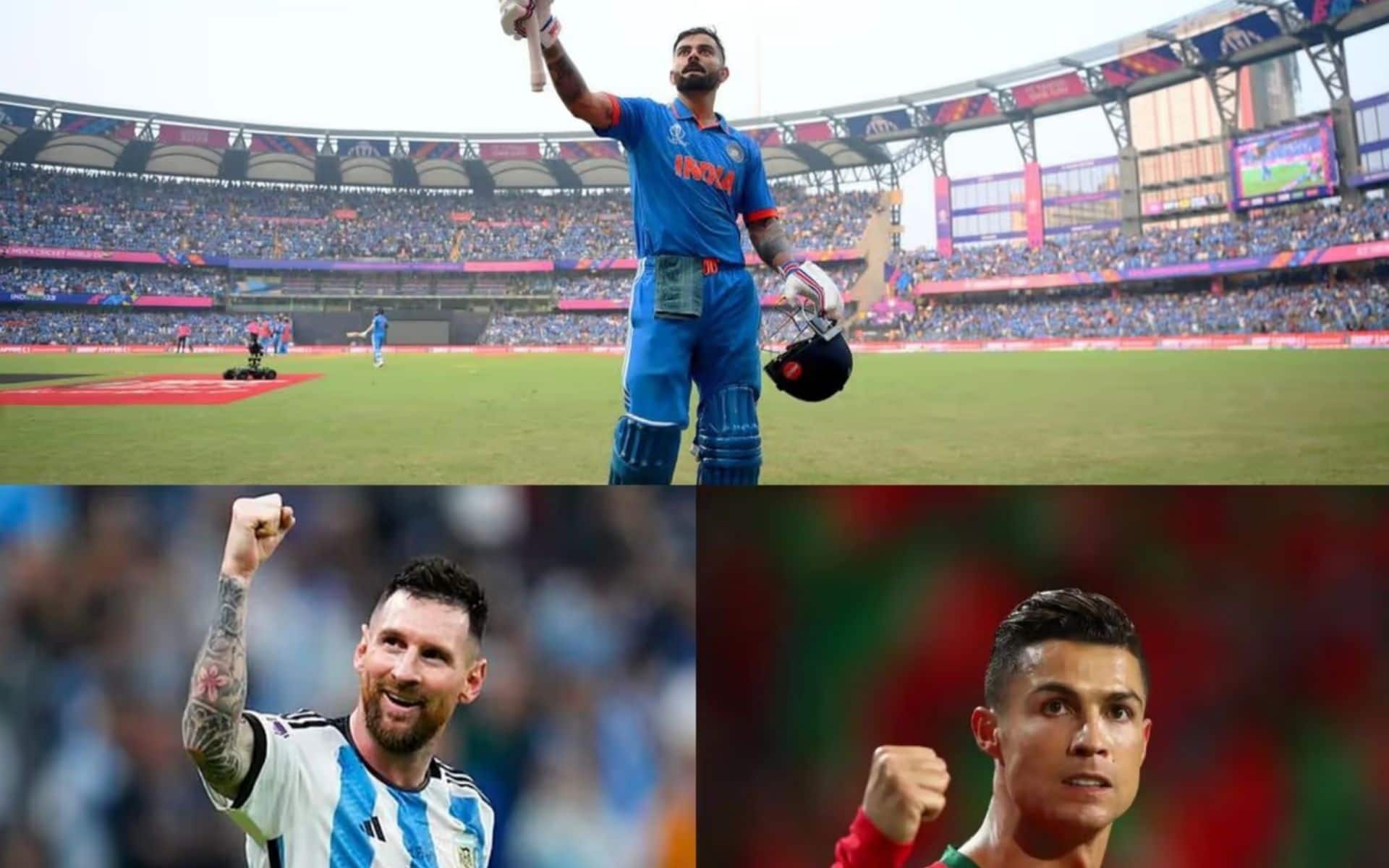'Kohli Right Up There With Messi & CR7': Kiwi Great's Highest Praise For India's Ace Batter