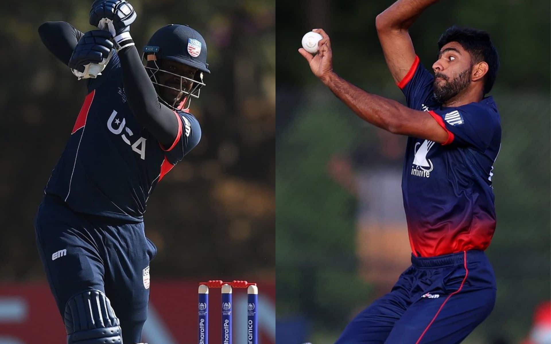 Steven Taylor and Saurabh Netravalkar would be important for the USA in T20 World Cup 2024 [X]