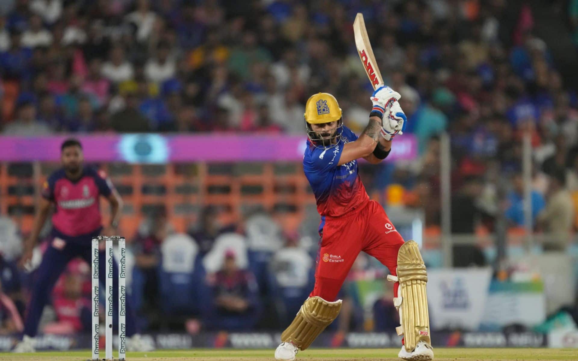 Virat Kohli smashed the most runs in a series in IPL 2024 [AP]