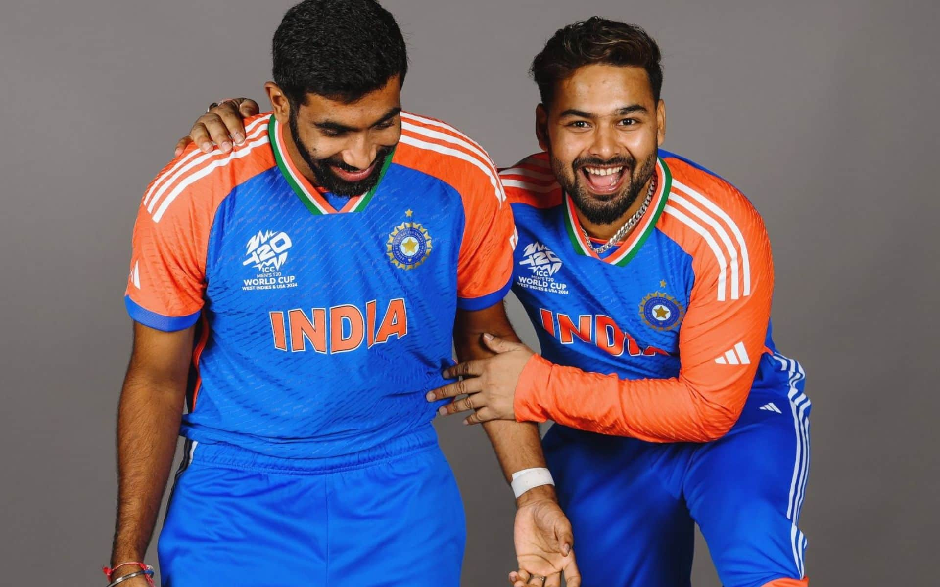 Rishabh Pant with Jasprit Bumrah ahead of T20 World Cup (X.com)