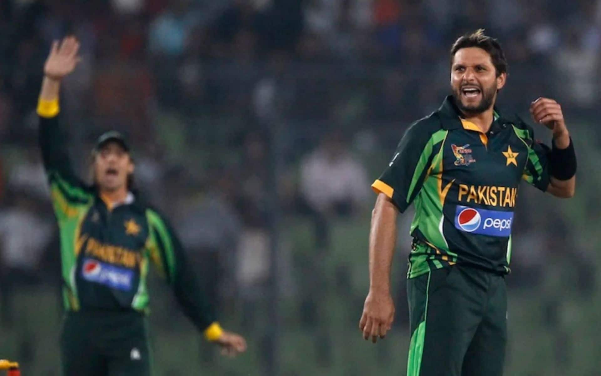 Shahid Afridi is the highest T20 World Cup wicket-taker among Pakistan bowlers (AP)