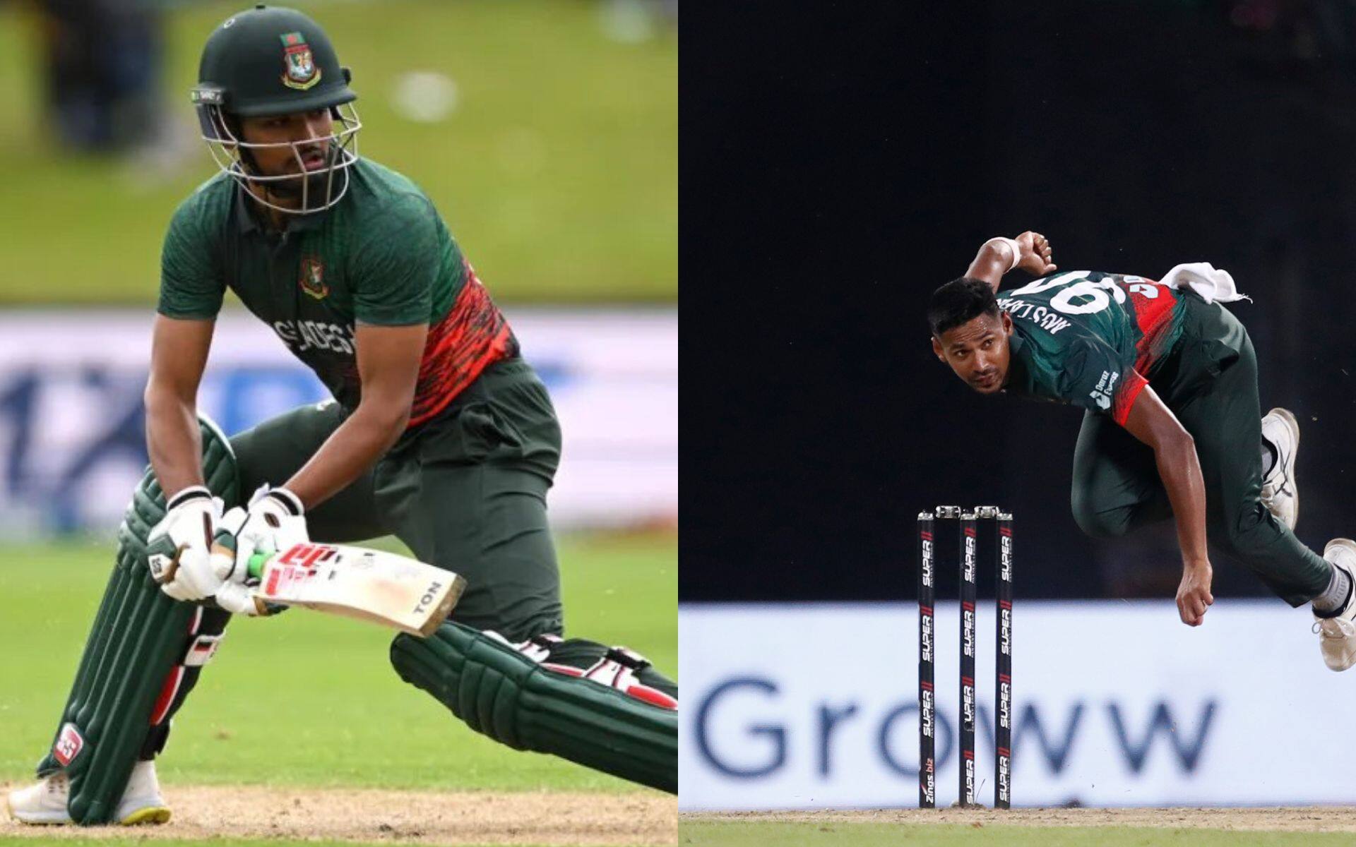 Najmul Hossain Shanto and Mustafiur Rahman will be crucial for Bangladesh in T20 World Cup 2024 [X]