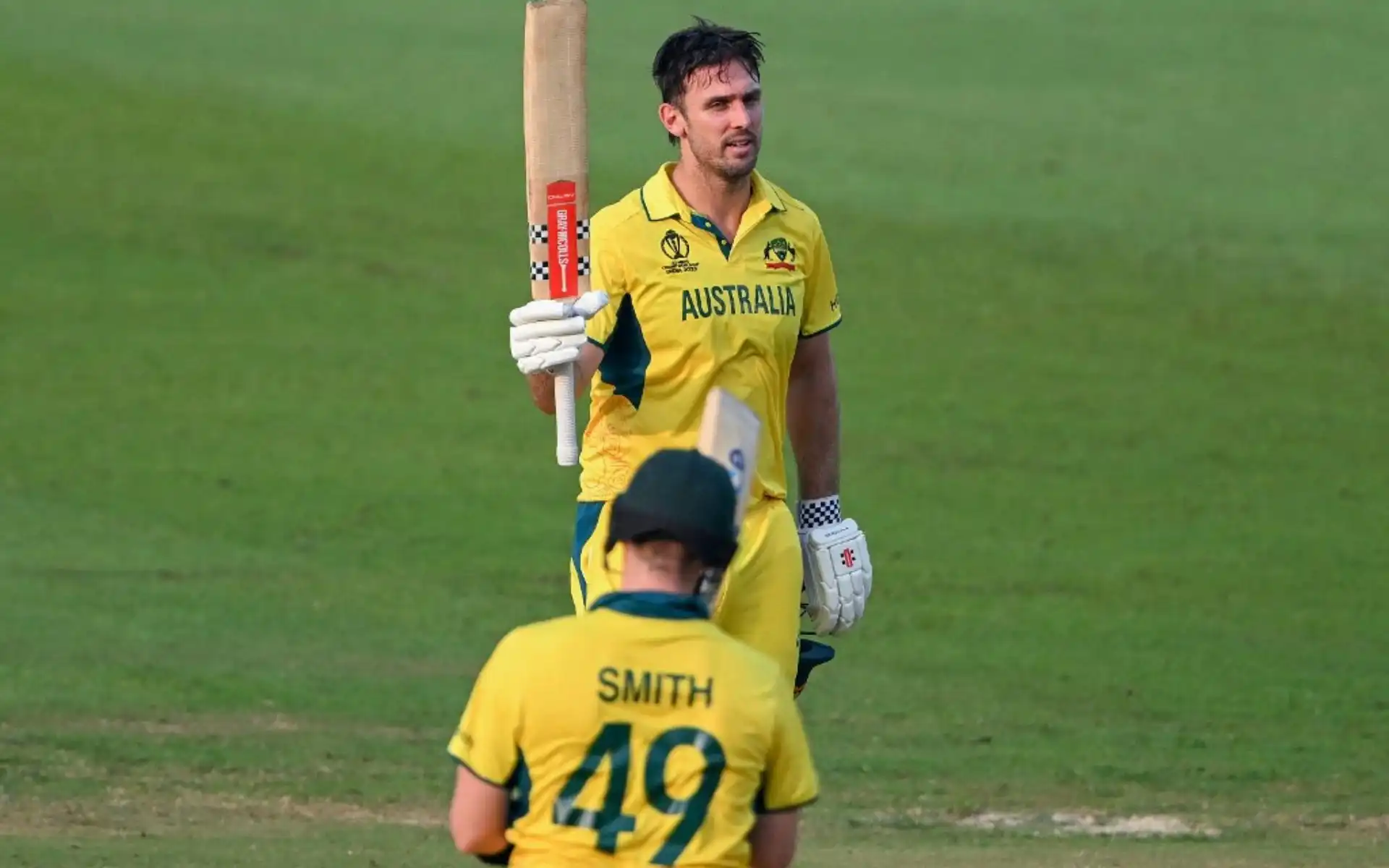 Mitchell Marsh in Australian colours (X.com)