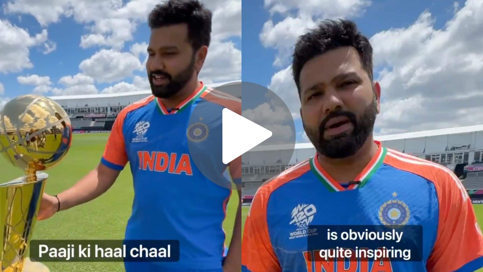 [Watch] 'Larry Paaji Ki Haal?' Rohit Shows His Funny Side As He Names His Favourite NBA Player