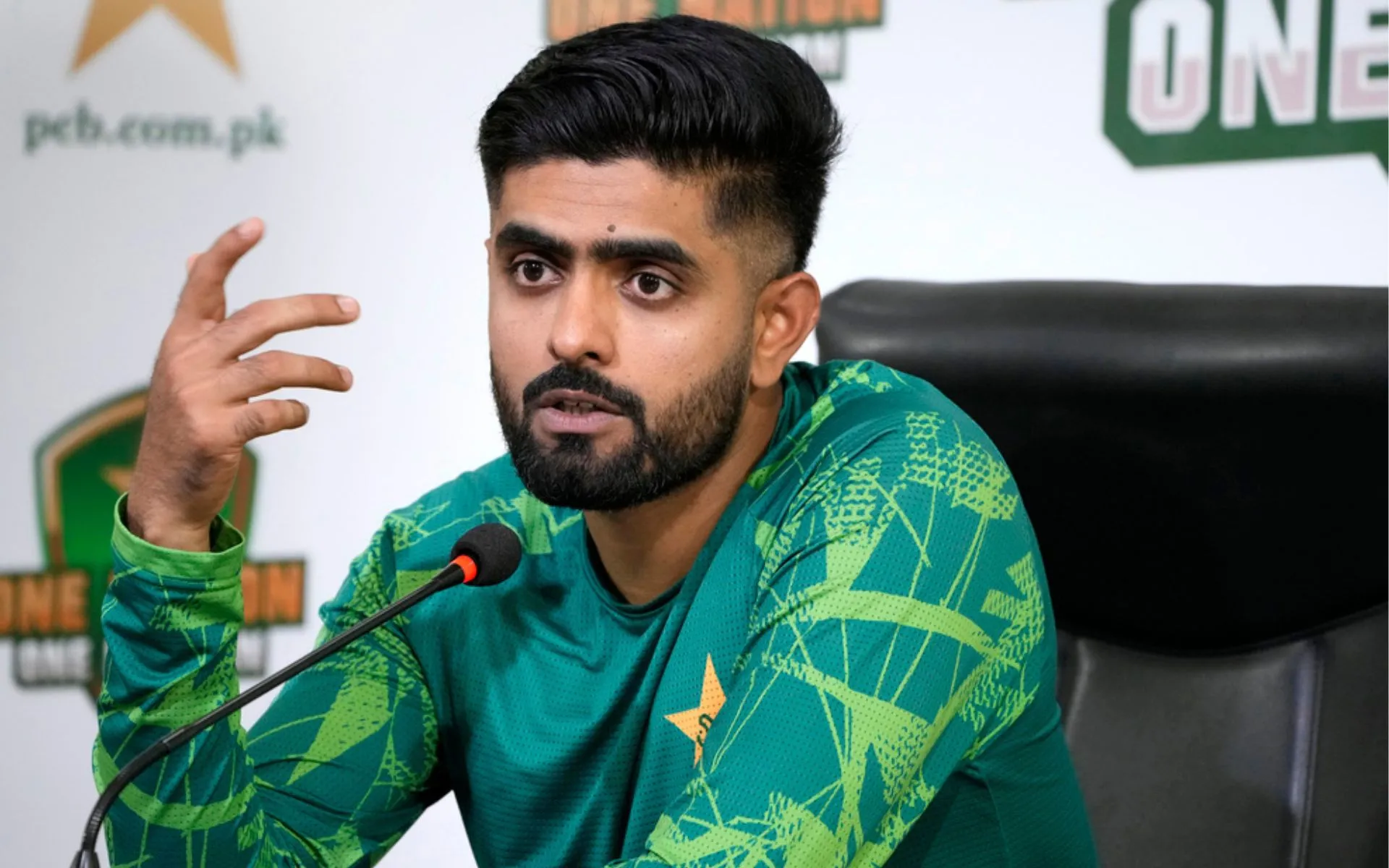 Pakistan's skipper Babar Azam (AP Photo)
