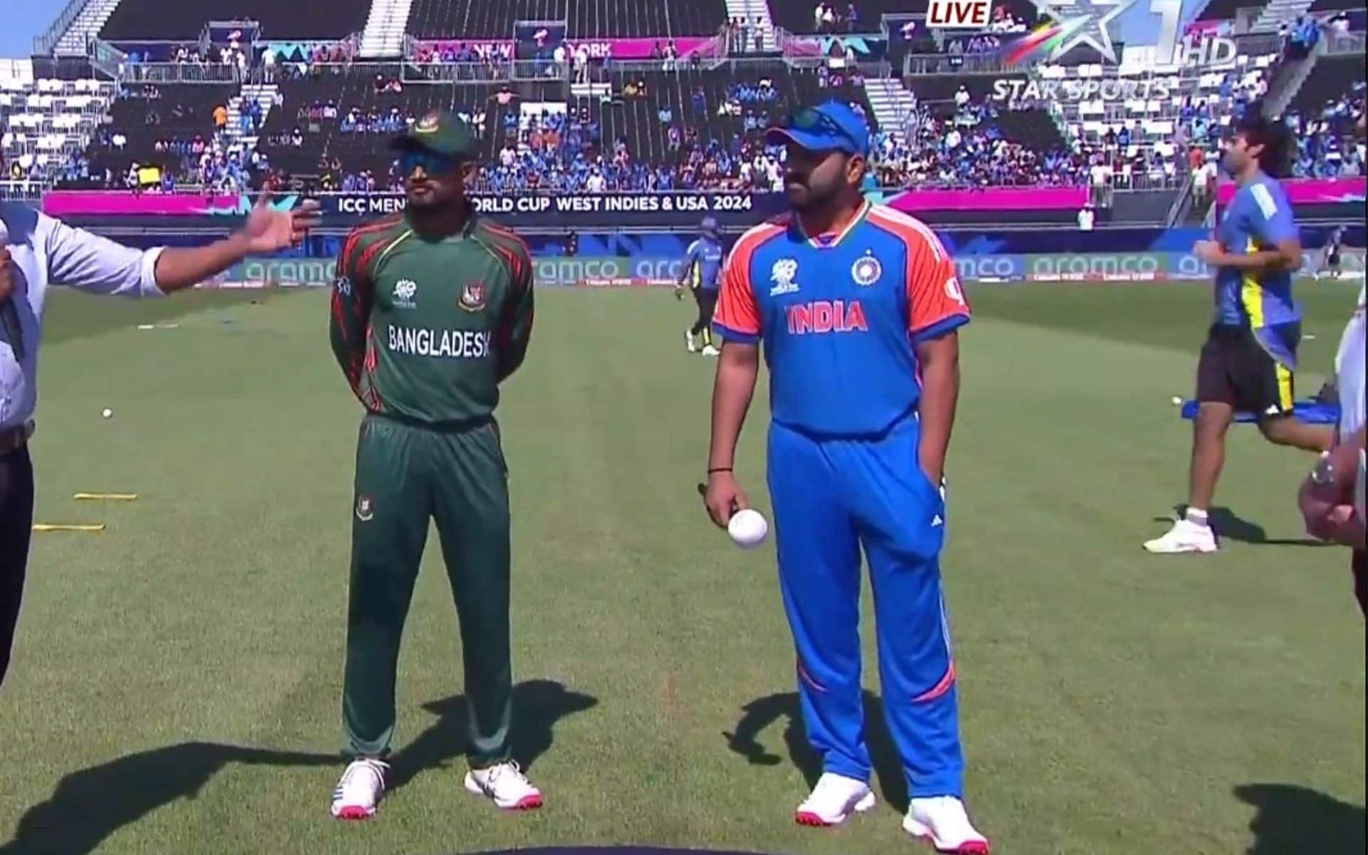 India won the toss and opted to bat first (X.com)