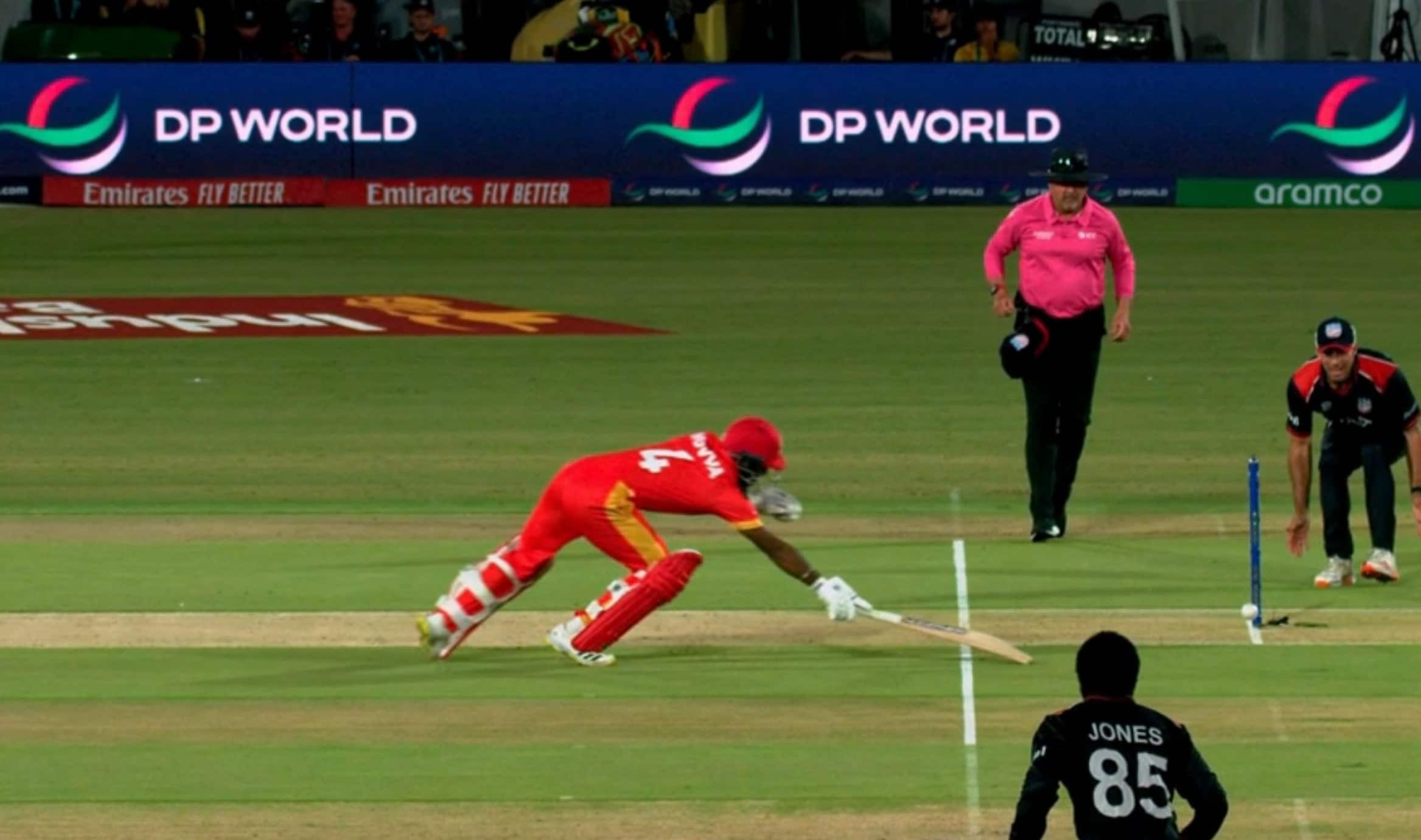Corey Anderson Almost Pulls Off Jadeja Style Run-Out Vs Canada In T20 WC; Check Pic