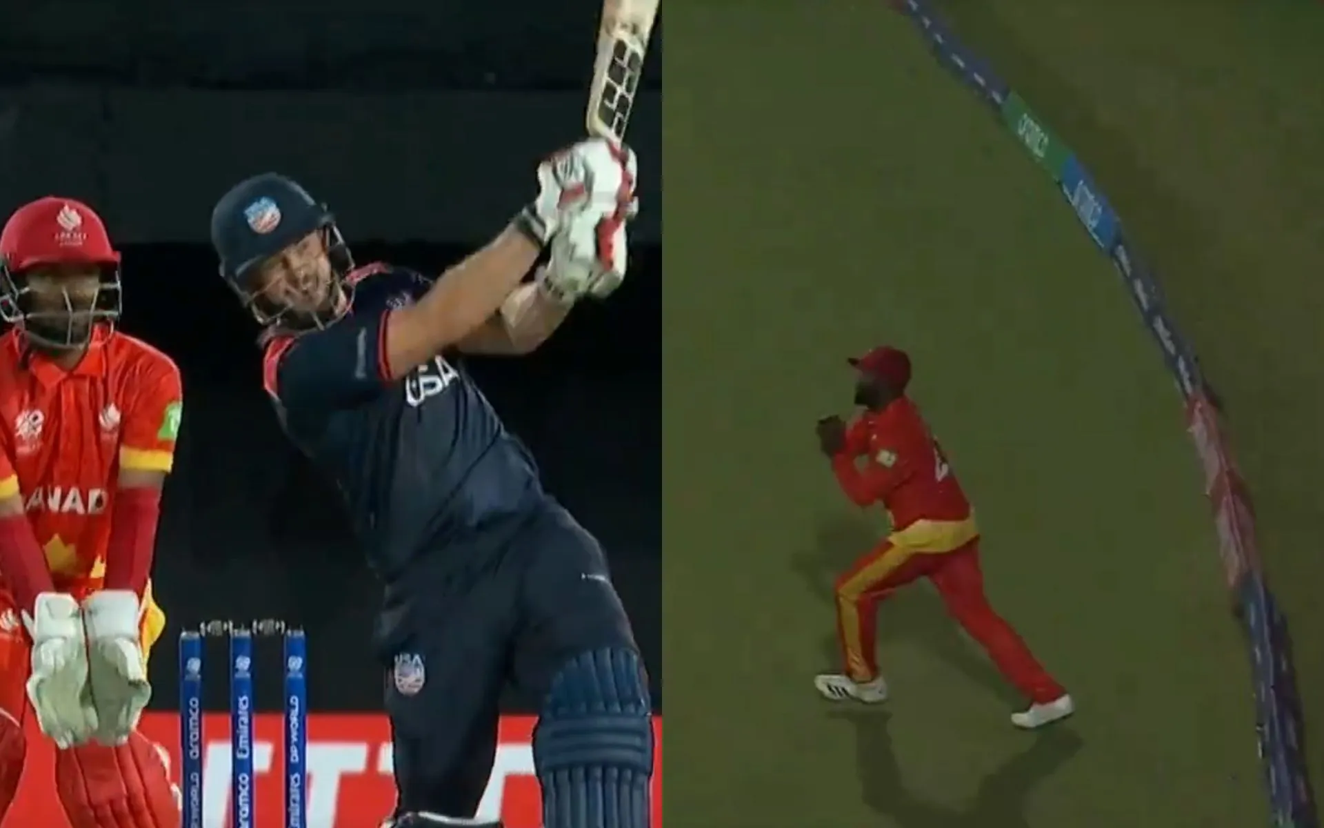 Andries Gous wicket in today's match (x)