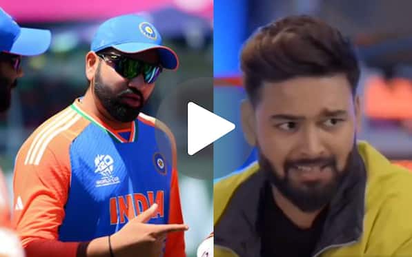 [Watch] 'Pyaar Se Rakhna': Rishabh Pant Adores He Would Steal From Rohit Sharma