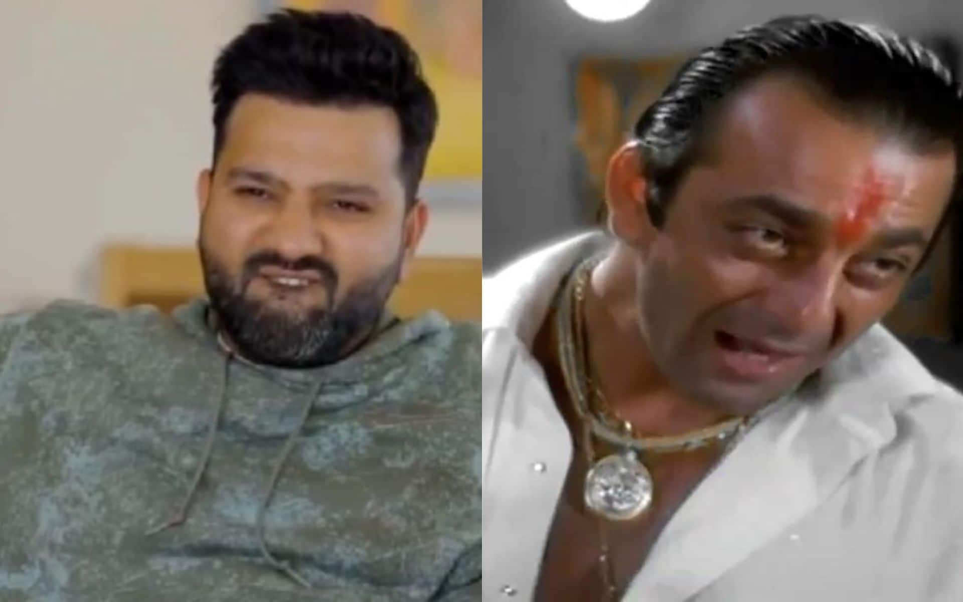 Rohit Sharma delighted fans with Sanjay Dutt impersonation (x.com)