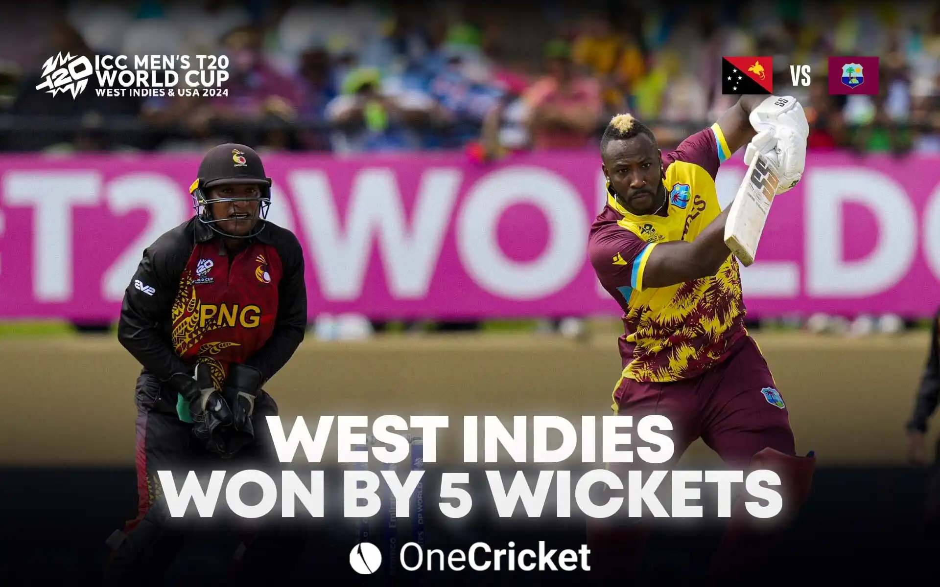 T20 World Cup 2024, Match 2 WI Vs PNG Live Score: Match Updates, Highlights & Live Streaming