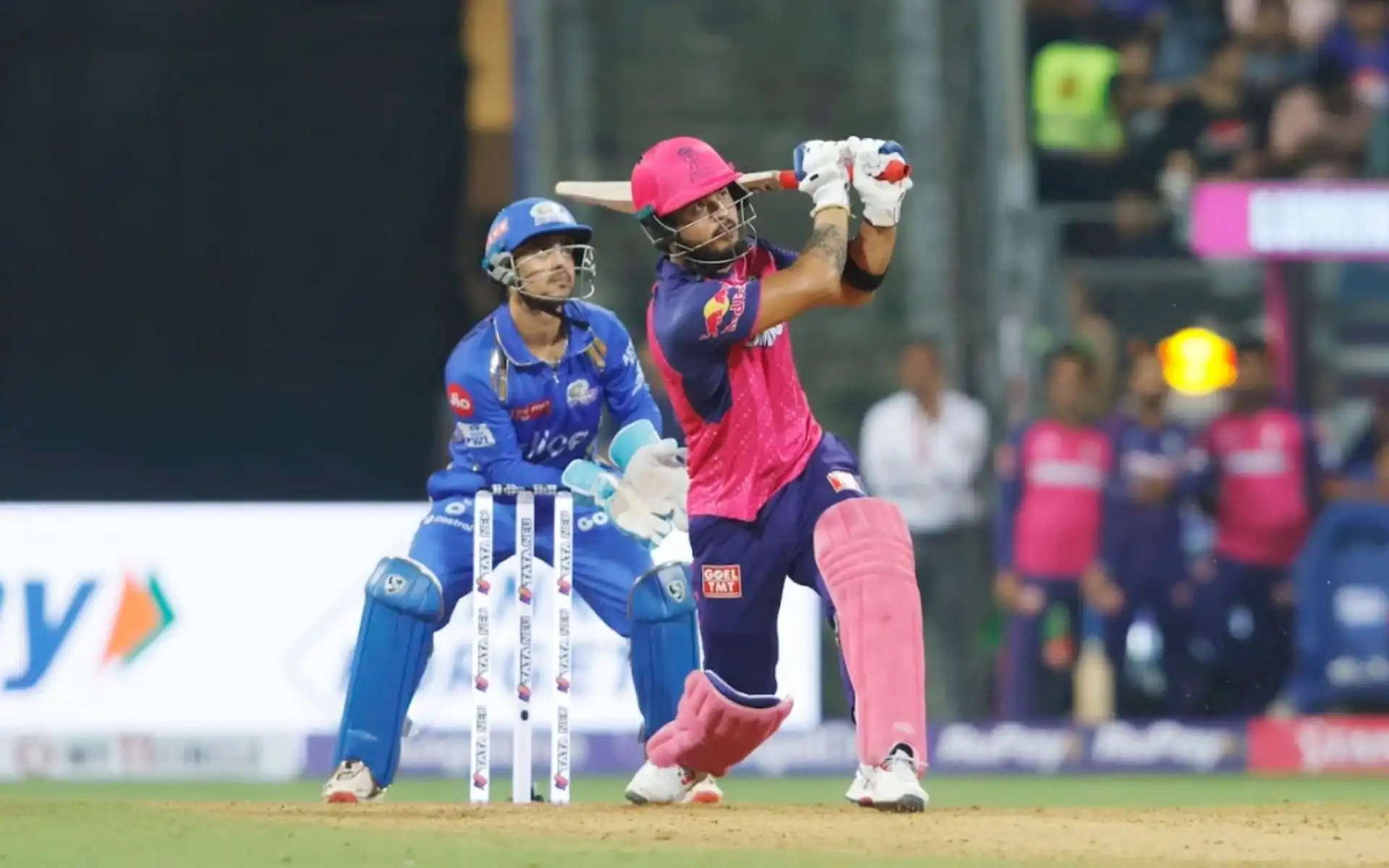 Riyan Parag in action for Rajasthan Royals during the IPL 2024 season (BCCI)