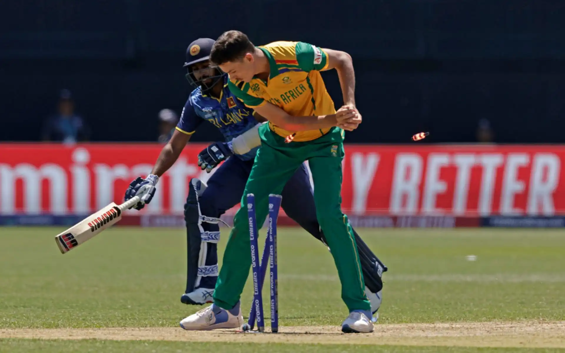 SL were folded for 77 vs SA (AP)