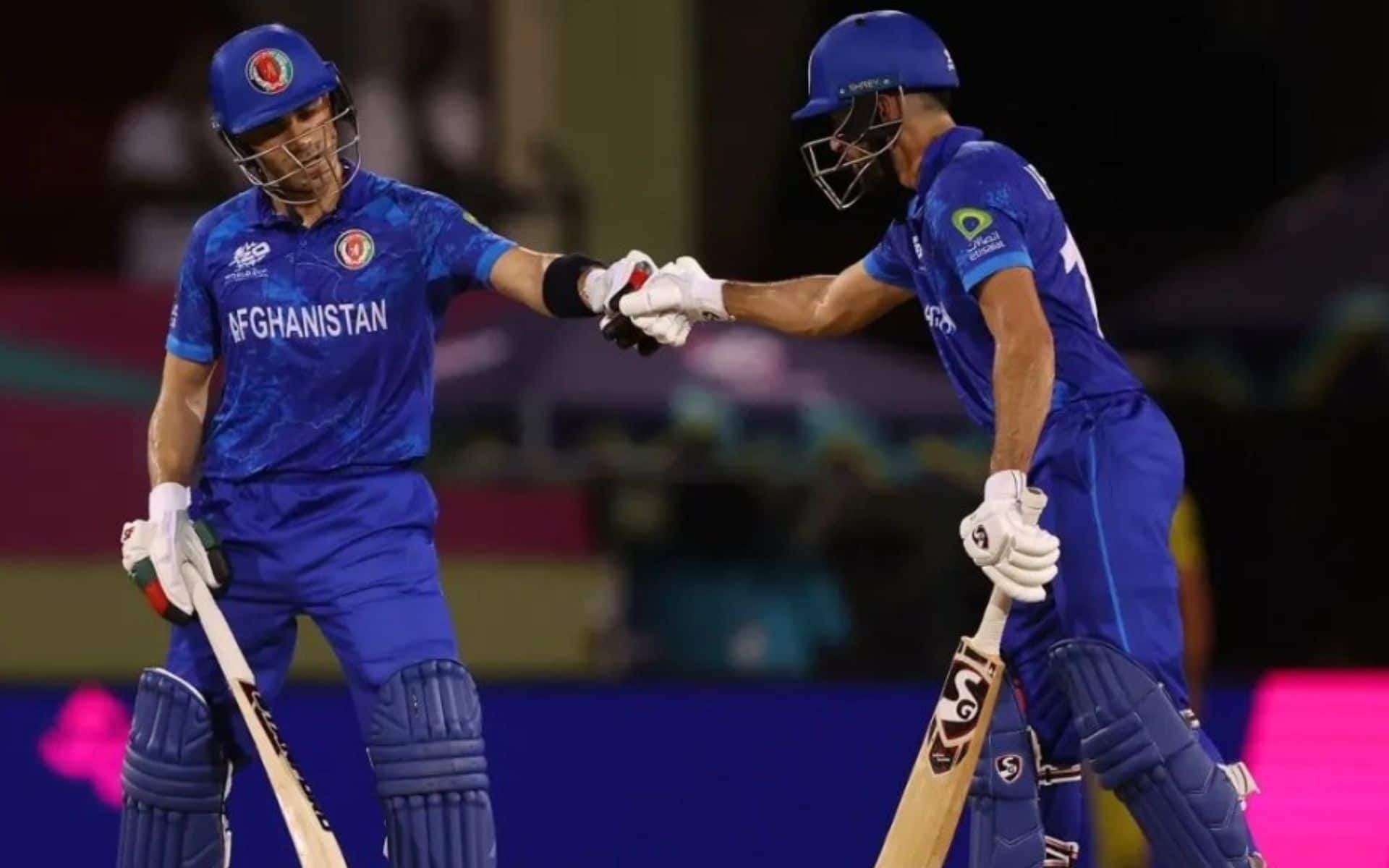 Rahmanullah Gurbaz and Ibrahim Zadran missed out on a record against Uganda in T20 World Cup 2024 [X]