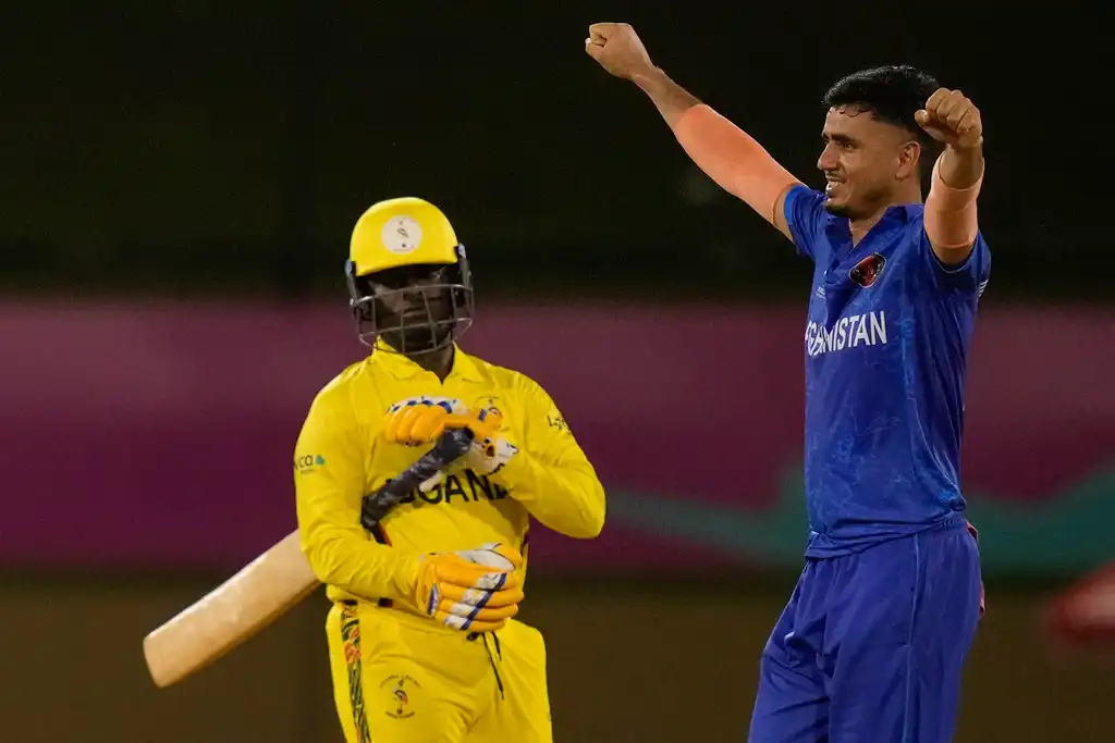 Uganda got bundled out for 58 [AP]