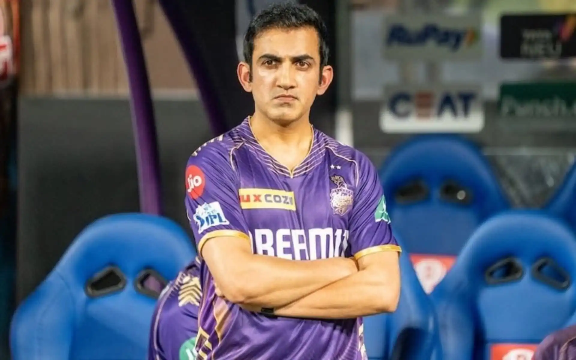 Gautam Gambhir was part of KKR dugout in IPL 2024 (x.com)