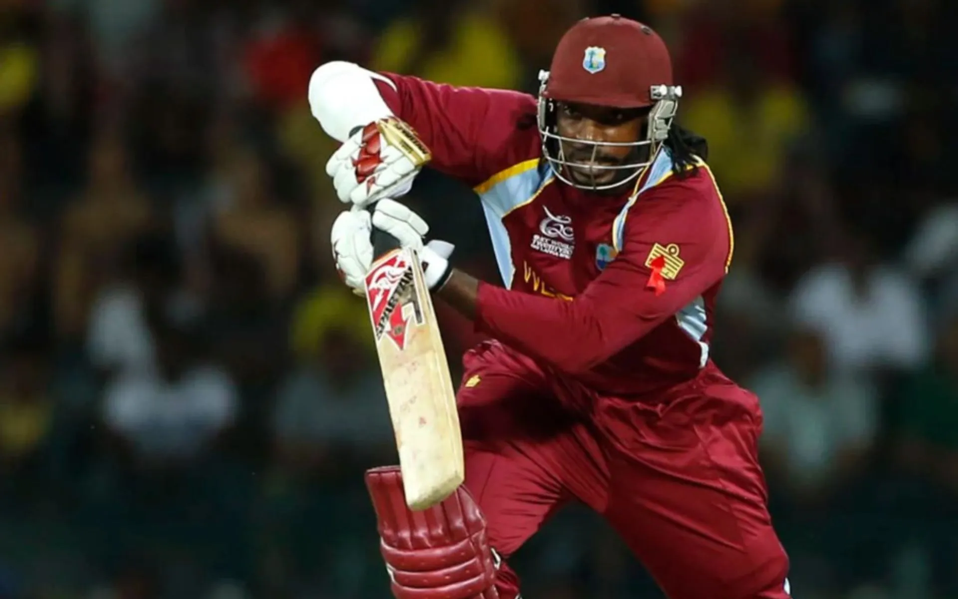 Chris Gayle has the most centuries in T20 WC's (X)